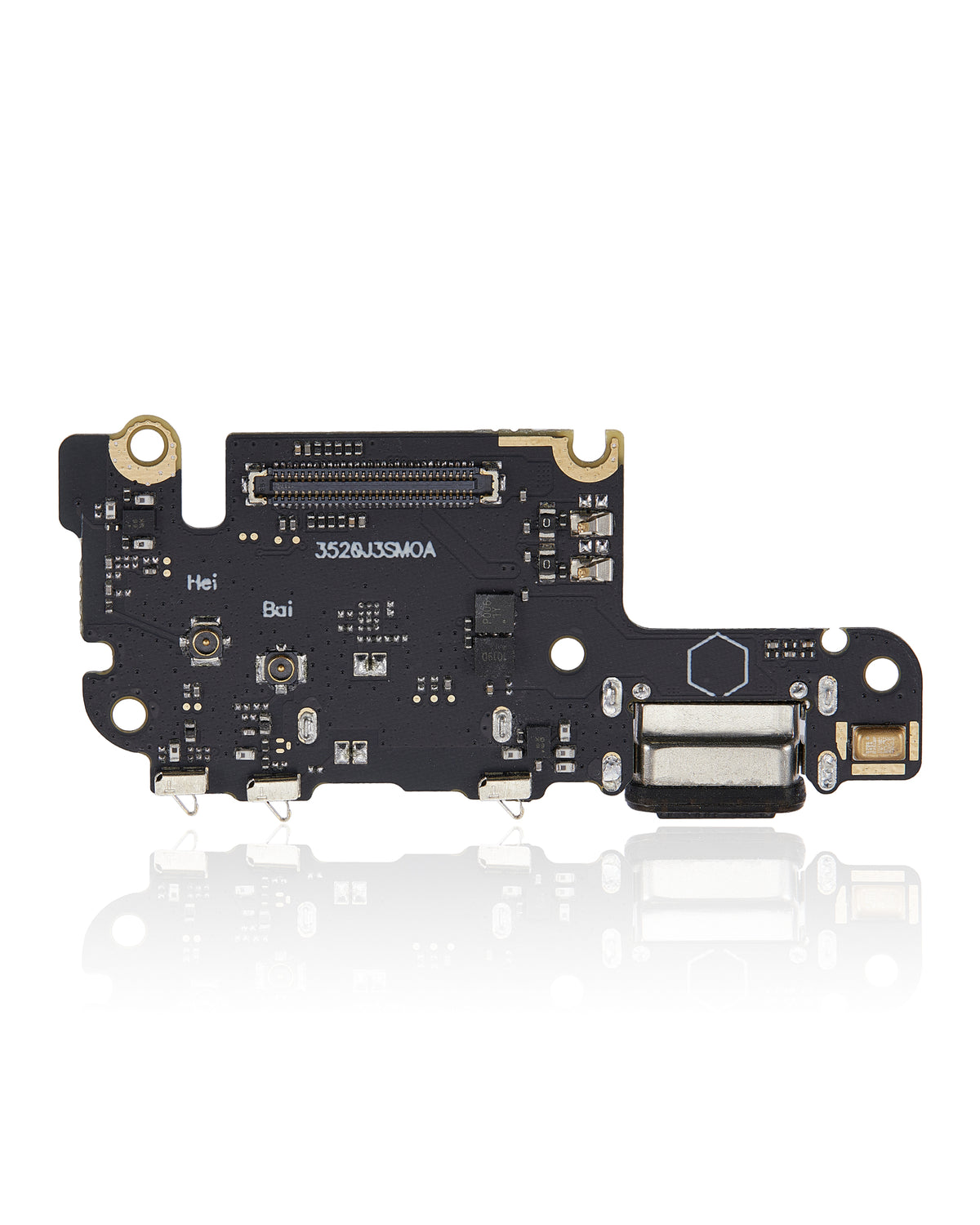 Charging Port Board With Sim Card Reader For Xiaomi Mi 10T Pro (Aftermarket Plus) - compatible device spare part image SKU 107082104923 - image 3