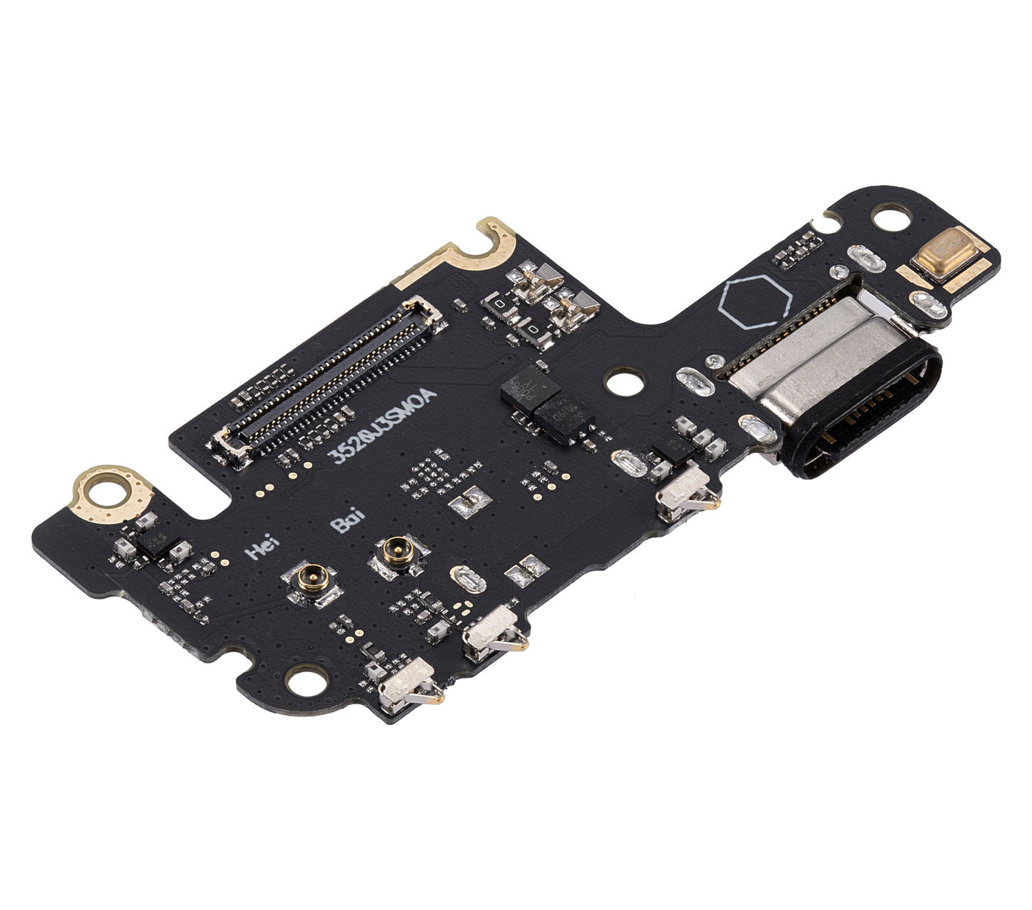 Charging Port Board With Sim Card Reader For Xiaomi Mi 10T Pro (Aftermarket Plus) - service part product photo SKU 107082104923 - image 5