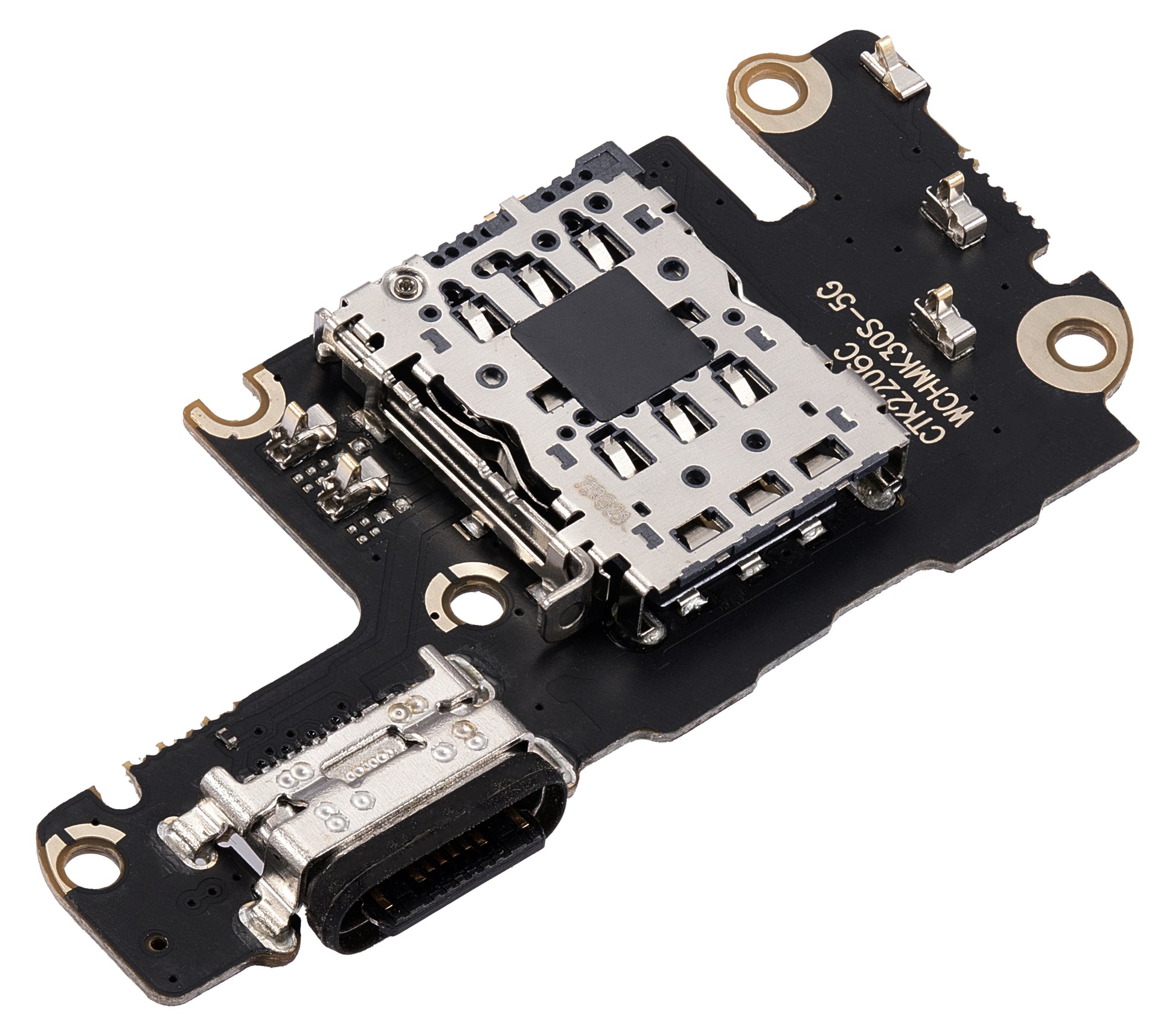 Charging Port Board With Sim Card Reader For Xiaomi Redmi K30S / Mi 10T / Mi 10T Pro 5G (Aftermarket) - mobile repair replacement component SKU 107082104924 - image 4