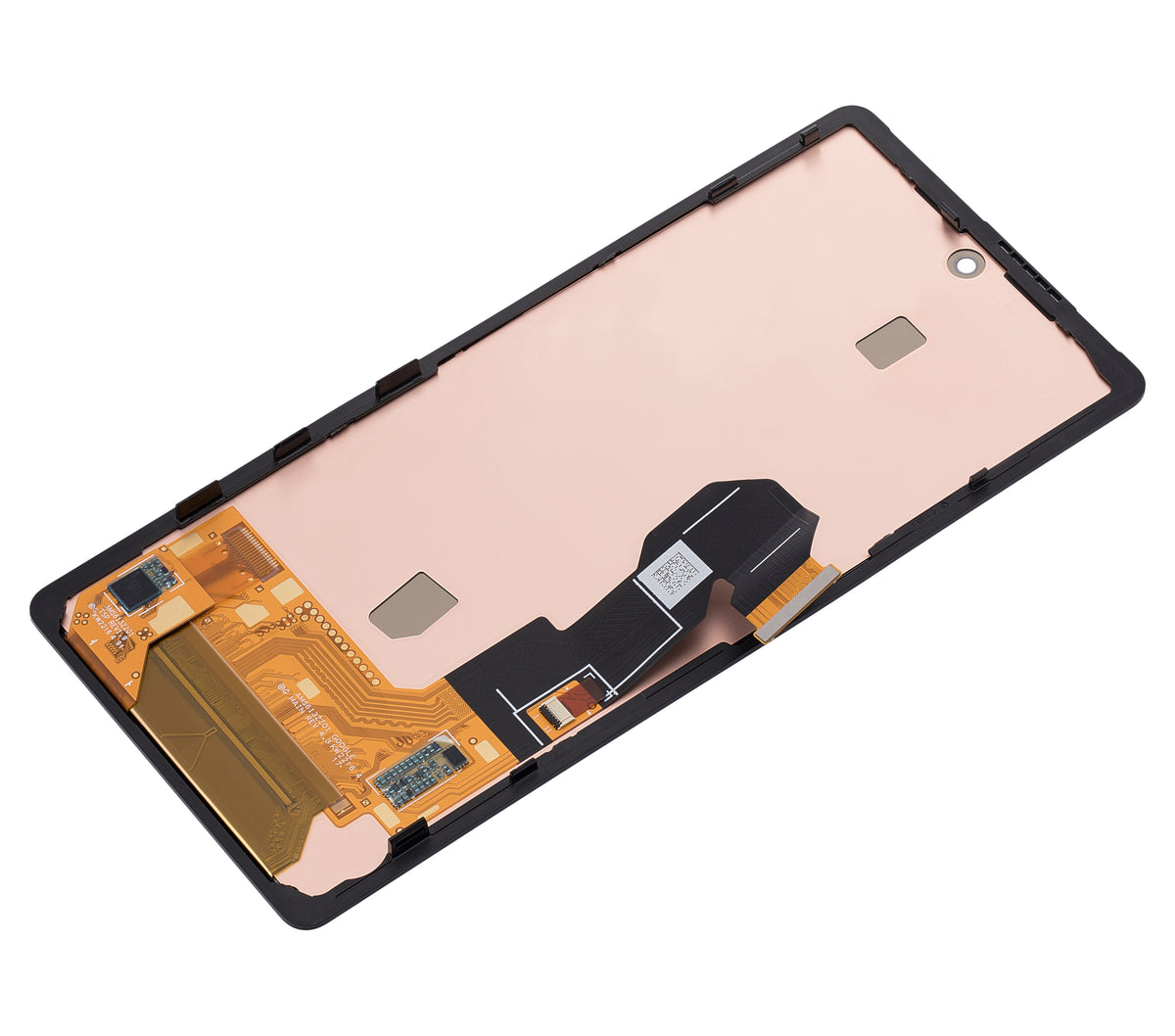 OLED Assembly With Frame (Without Fingerprint Sensor) For Google Pixel 6A (Refurbished) (All Colors) - phone repair part close-up