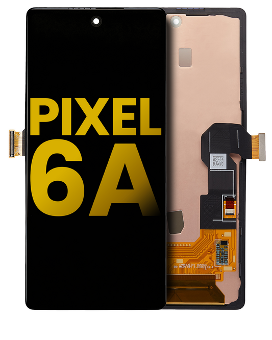 OLED Assembly With Frame (Without Fingerprint Sensor) For Google Pixel 6A (Refurbished) (All Colors) - replacement part product view