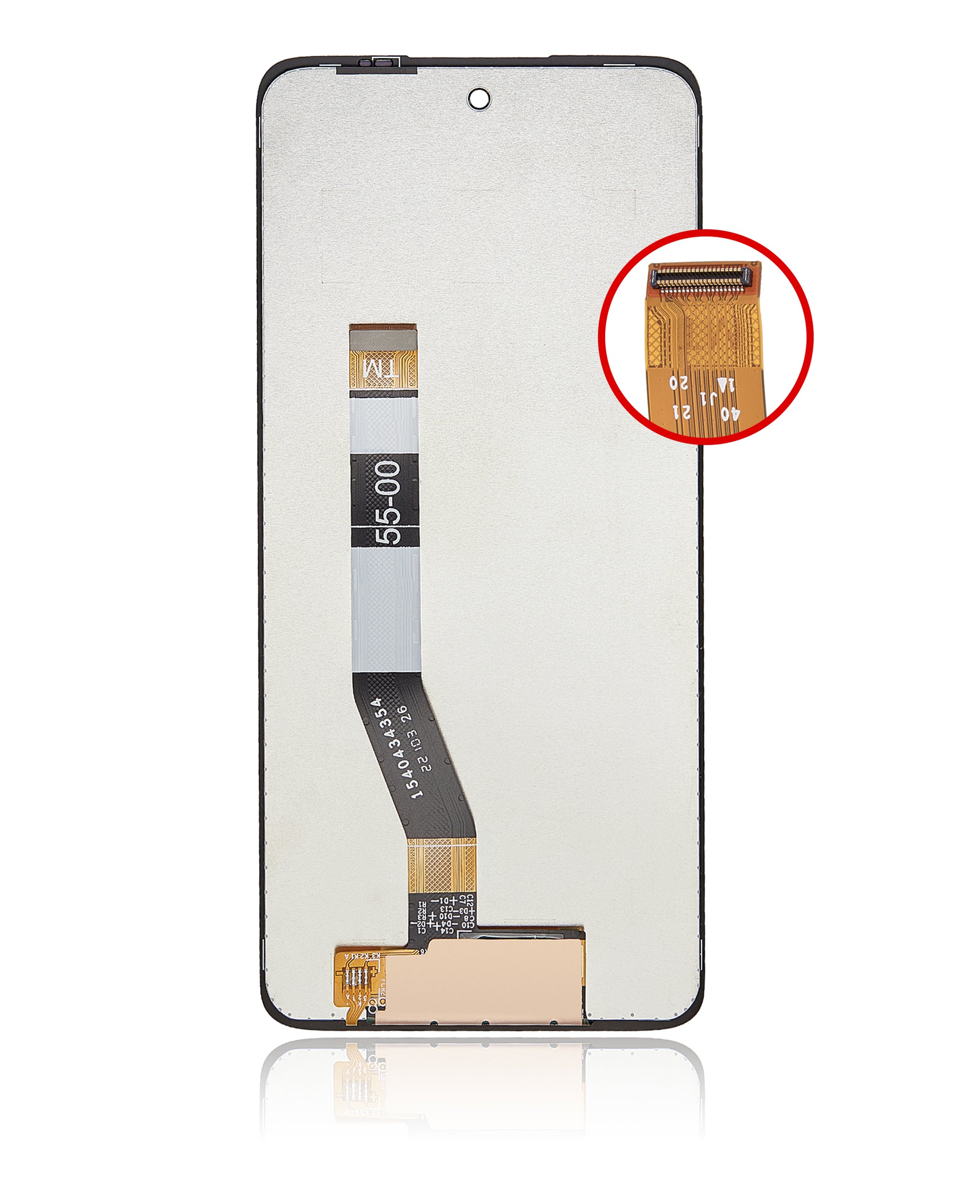 LCD Assembly Without Frame For Motorola Moto G62 5G (XT2223 / 2022) (Refurbished) (All Colors) replacement part SKU 107082105801 image 3