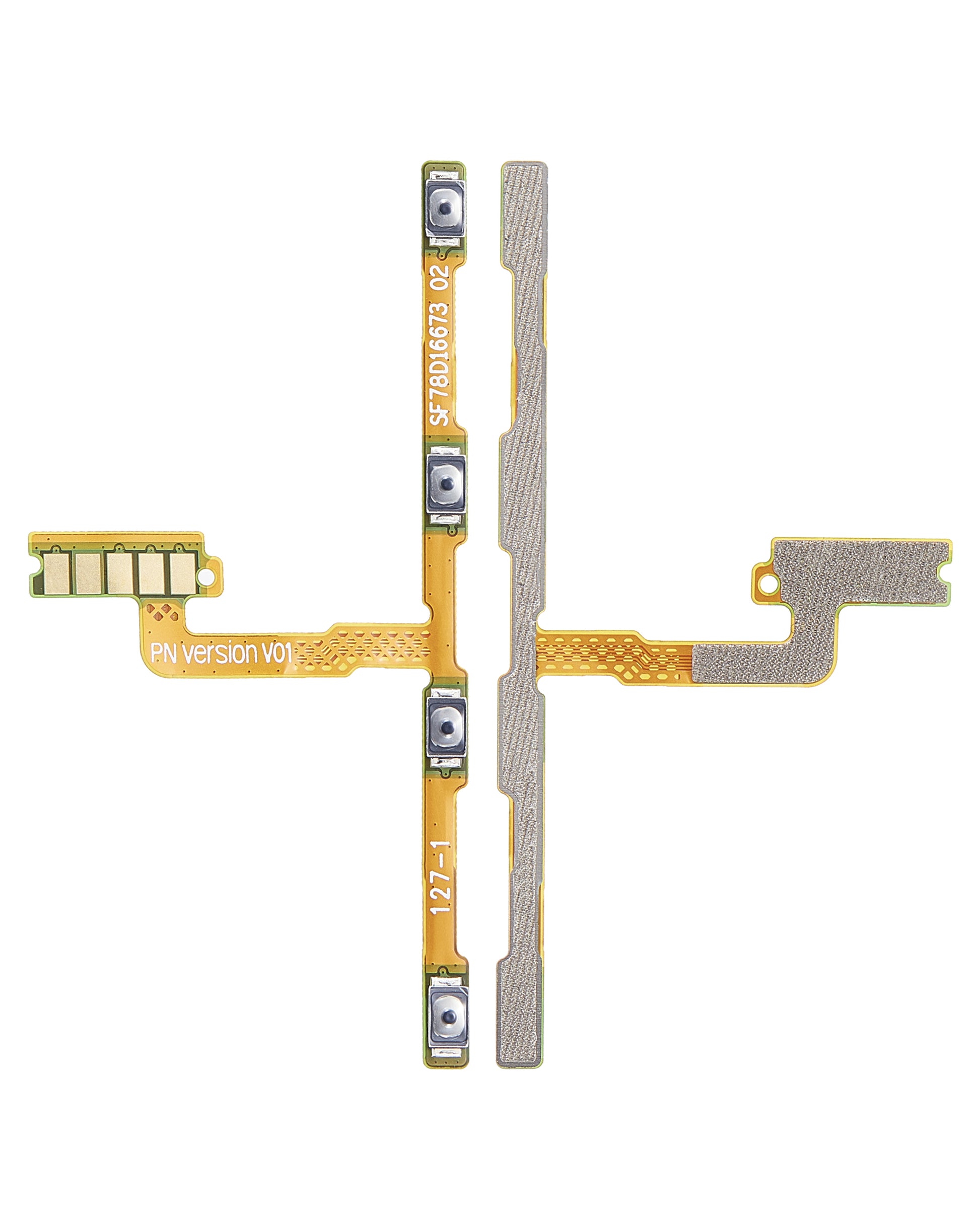 Power Button Flex Cable For Motorola Moto G71 5G (XT2169/ 2022) replacement part SKU 107082107925 image 2