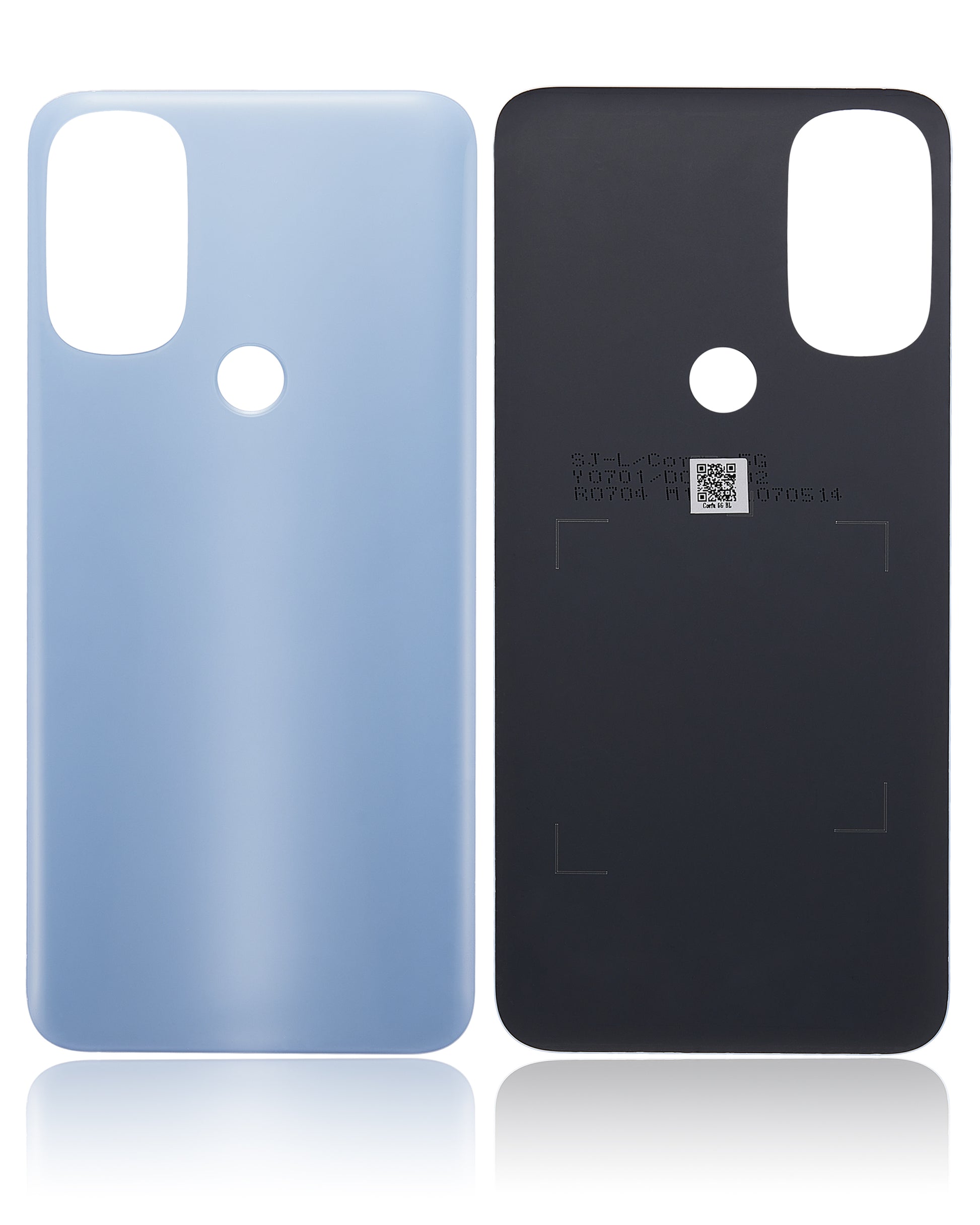 Back cover Glass For Motorola Moto G71 5G (XT2169 / 2022) (Arctic Blue) replacement part SKU 107082107927 image 6