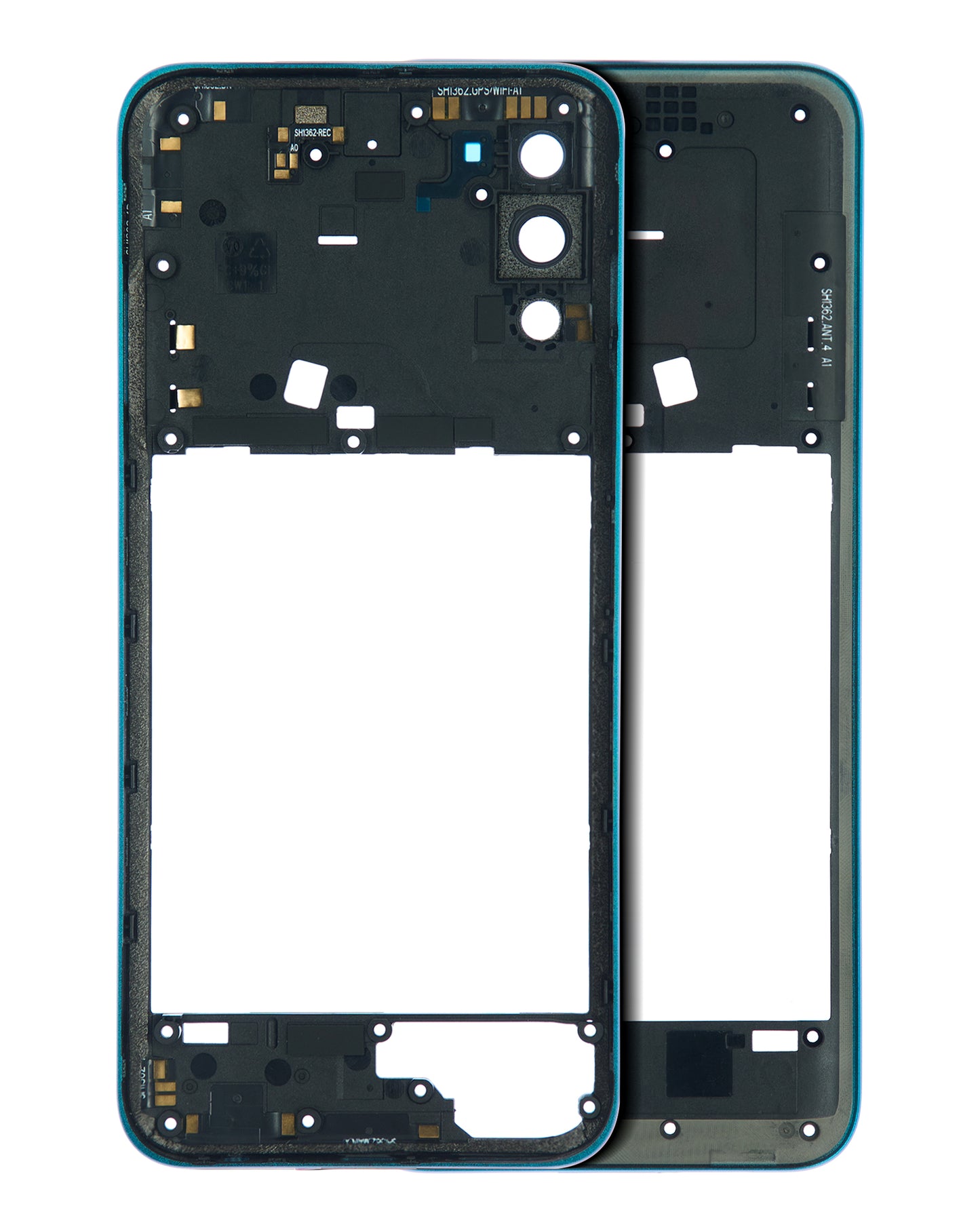 Mid-Frame Housing For Motorola Moto G71 5G (XT2169 / 2022) (Neptune Green) replacement part SKU 107082107928 image 1