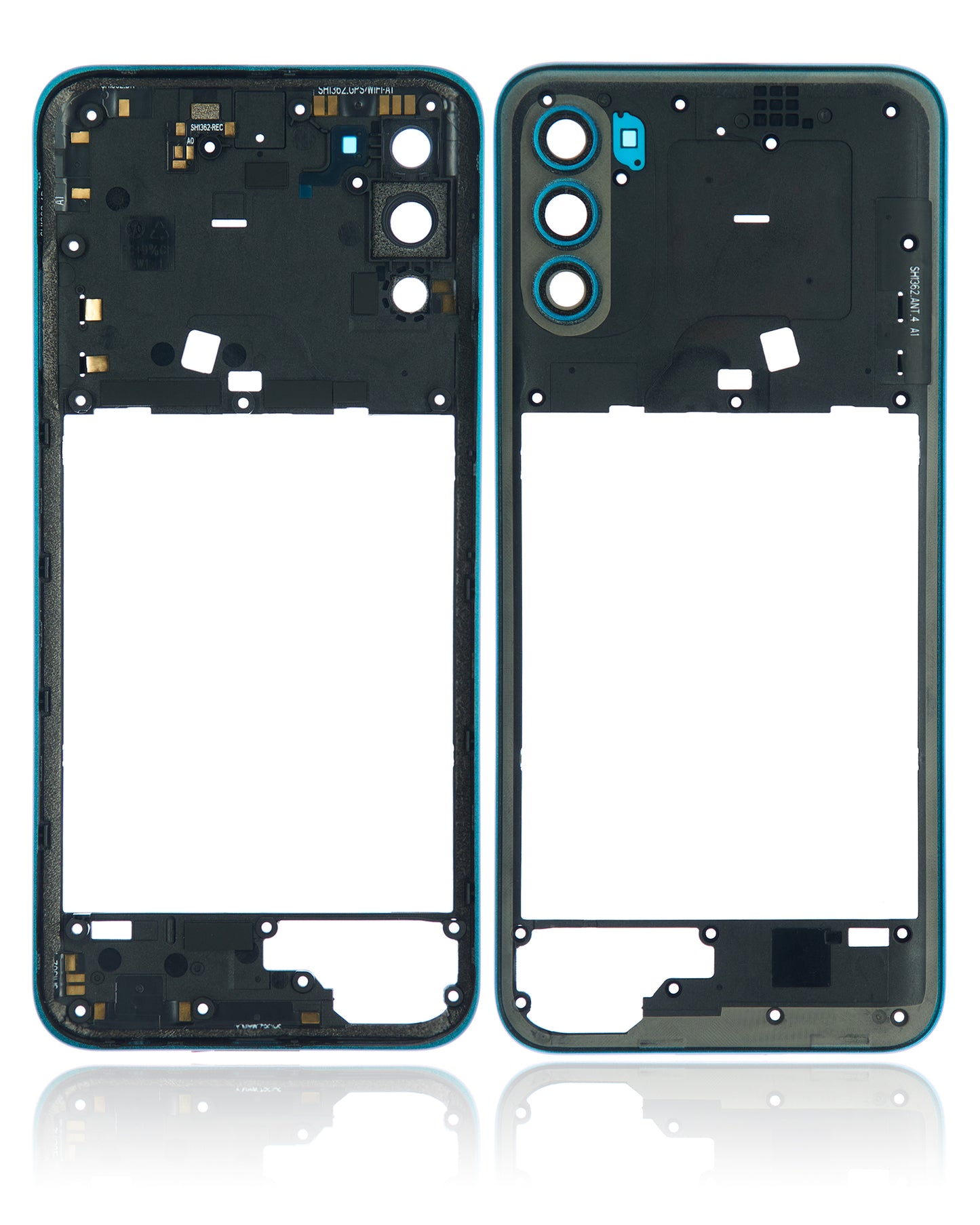 Mid-Frame Housing For Motorola Moto G71 5G (XT2169 / 2022) (Neptune Green) replacement part SKU 107082107928 image 7