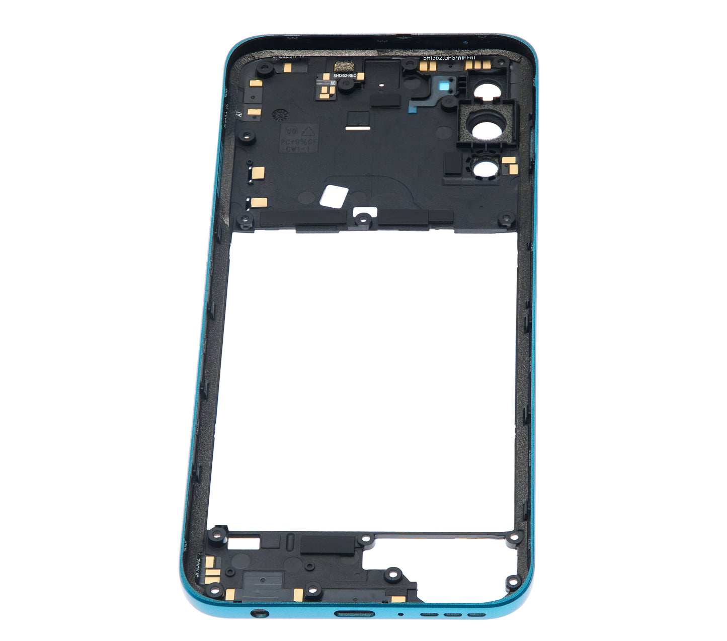Mid-Frame Housing For Motorola Moto G71 5G (XT2169 / 2022) (Neptune Green) replacement part SKU 107082107928 image 4