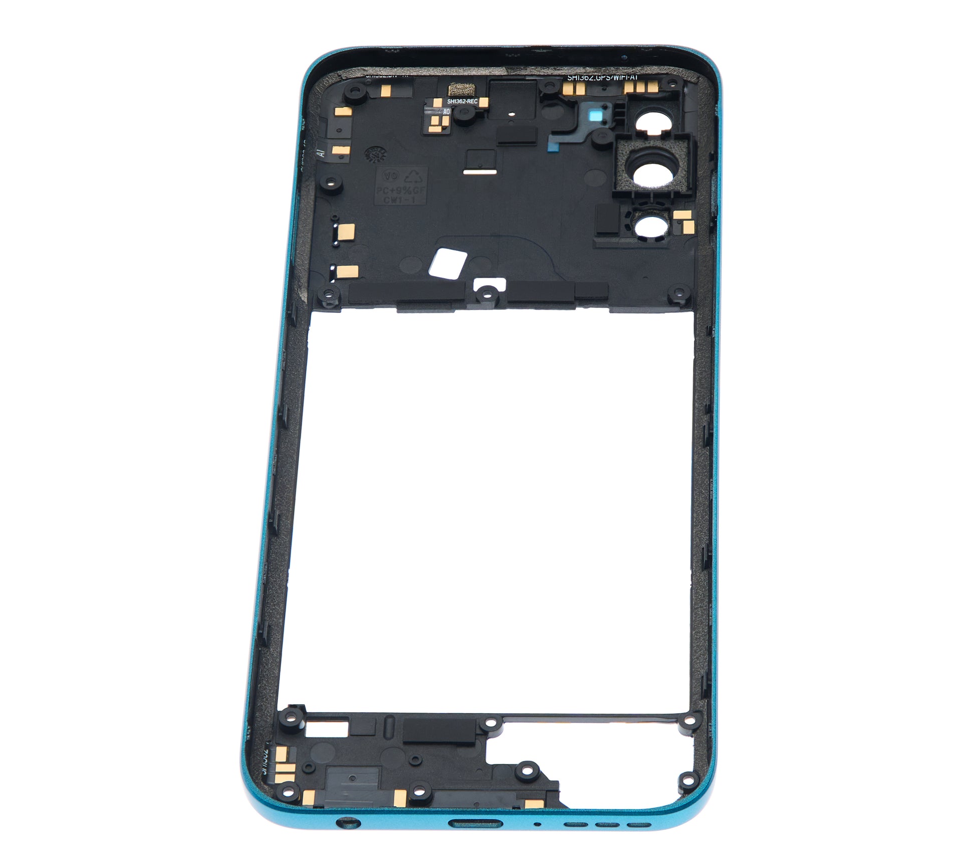 Mid-Frame Housing For Motorola Moto G71 5G (XT2169 / 2022) (Neptune Green) replacement part SKU 107082107928 image 4