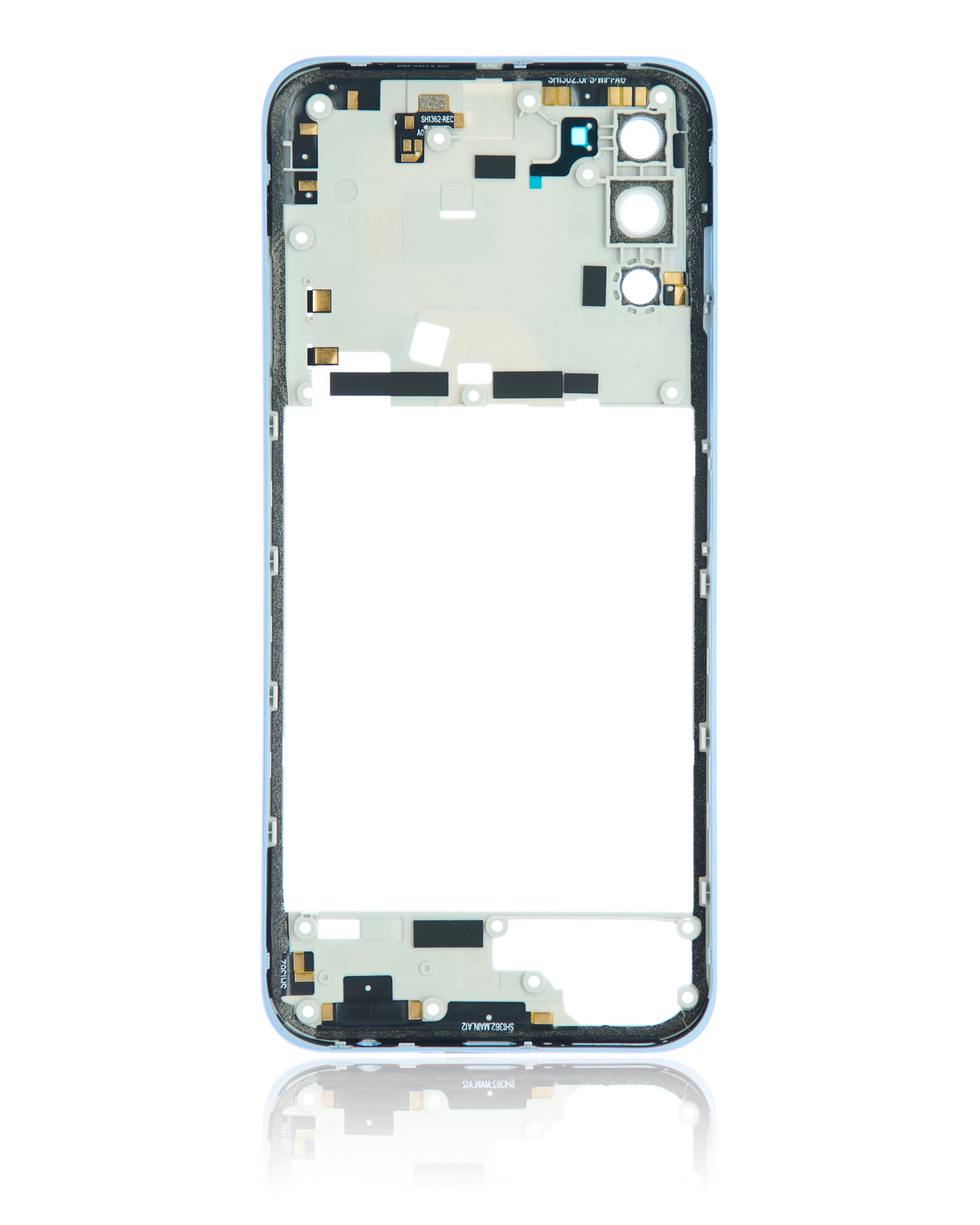 Mid-Frame Housing For Motorola Moto G71 5G (XT2169 / 2022) (Arctic Blue) replacement part SKU 107082107929 image 8