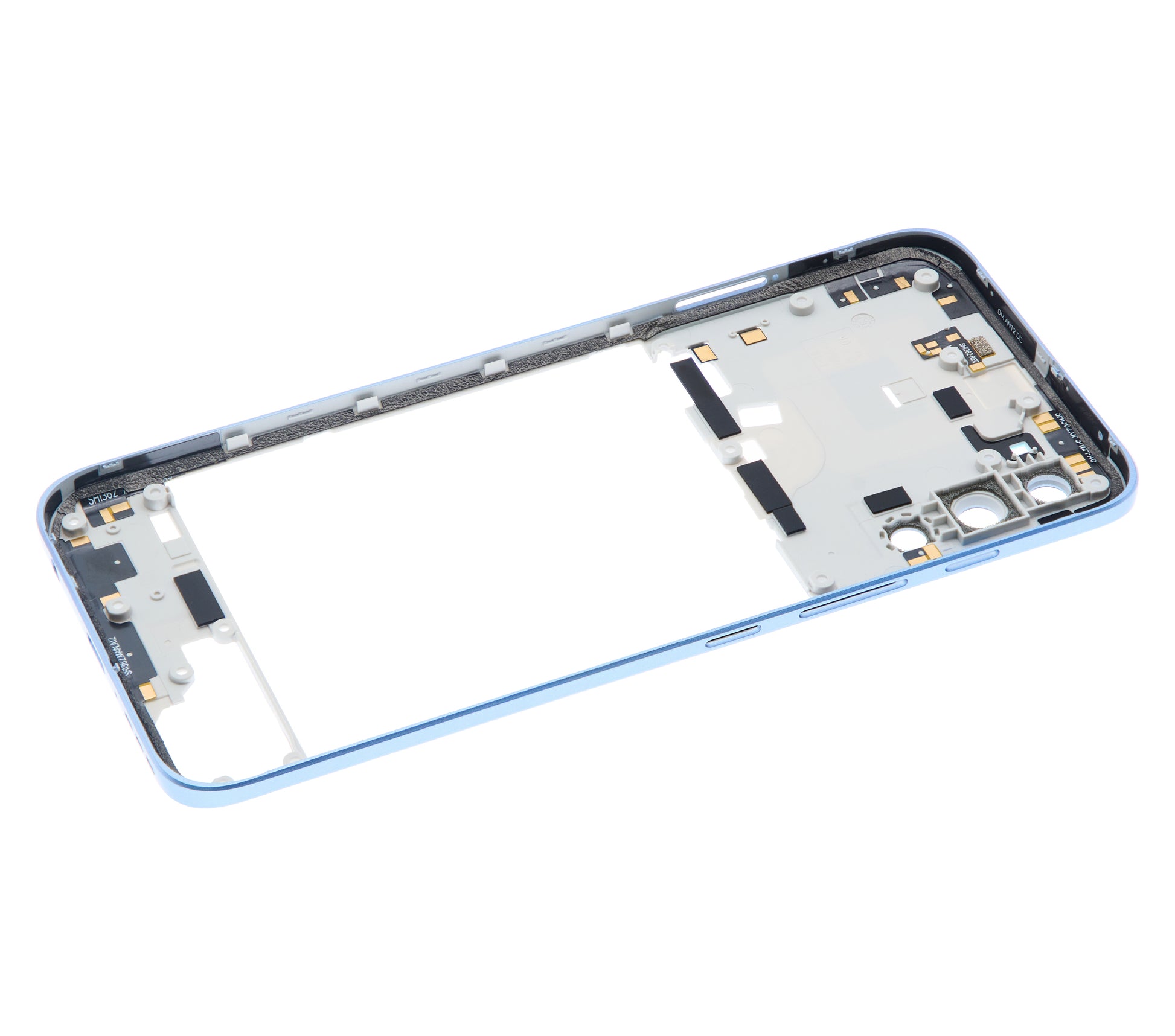 Mid-Frame Housing For Motorola Moto G71 5G (XT2169 / 2022) (Arctic Blue) replacement part SKU 107082107929 image 2