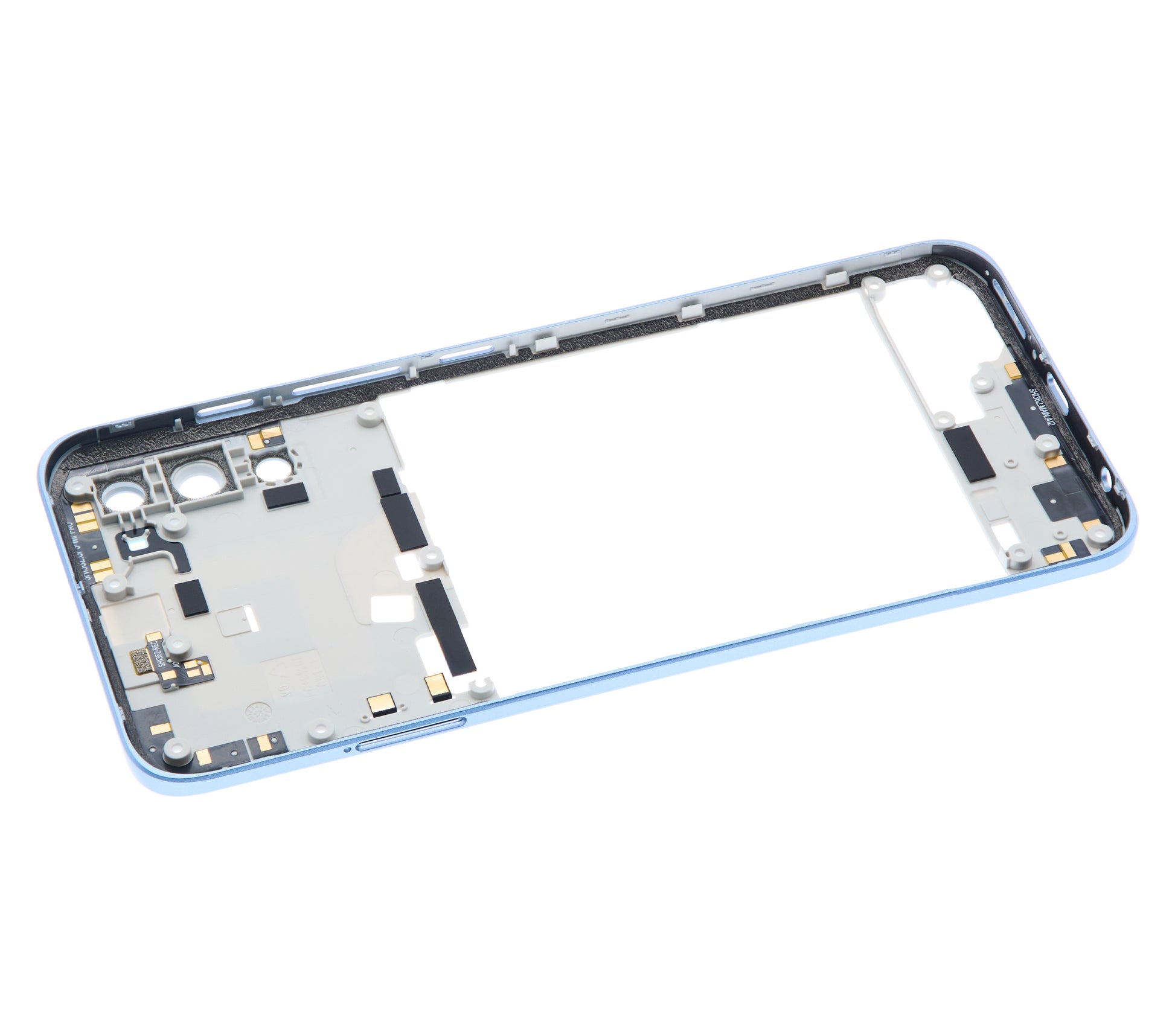 Mid-Frame Housing For Motorola Moto G71 5G (XT2169 / 2022) (Arctic Blue) replacement part SKU 107082107929 image 3