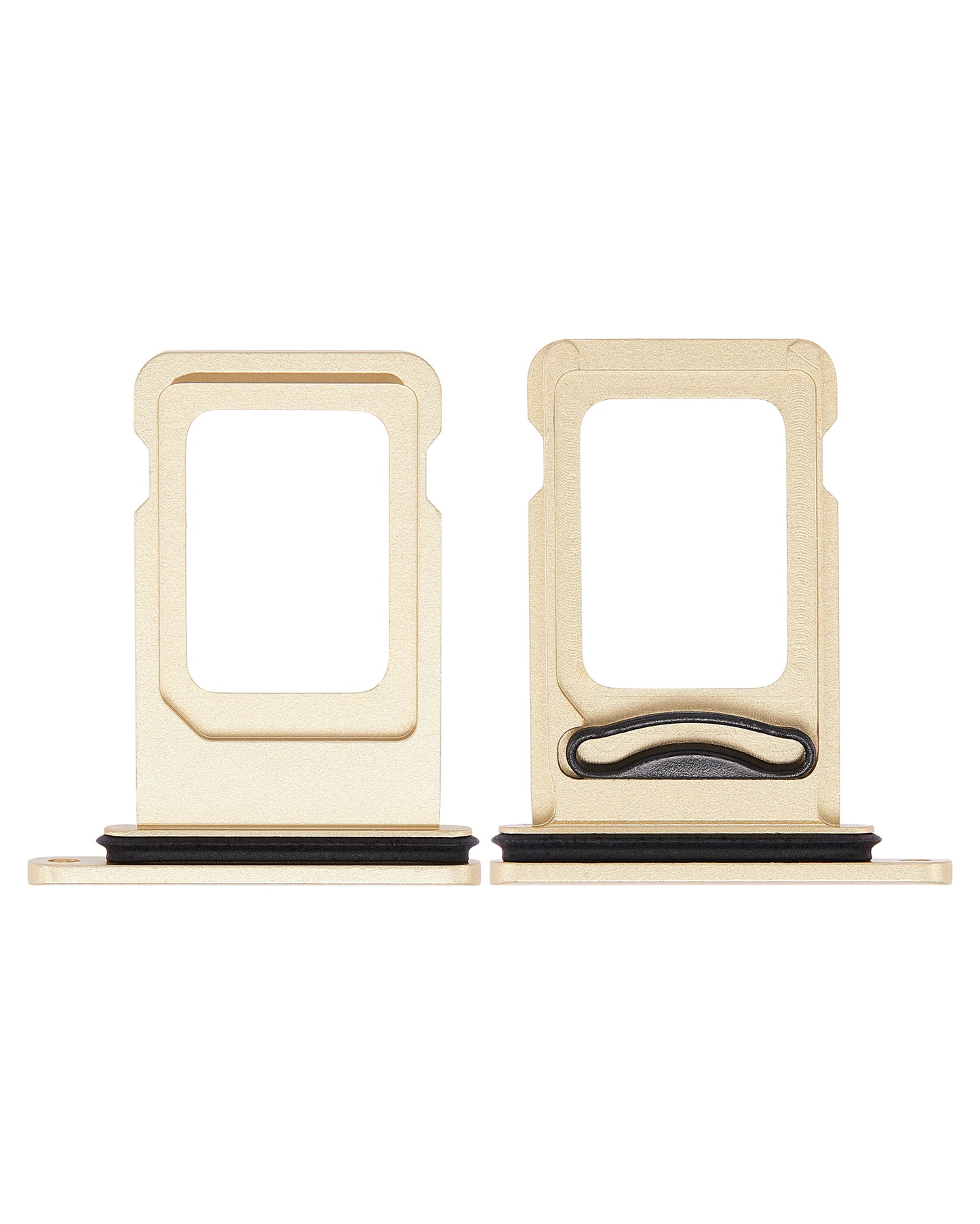 Dual Sim Card Tray For iPhone XR (Yellow)