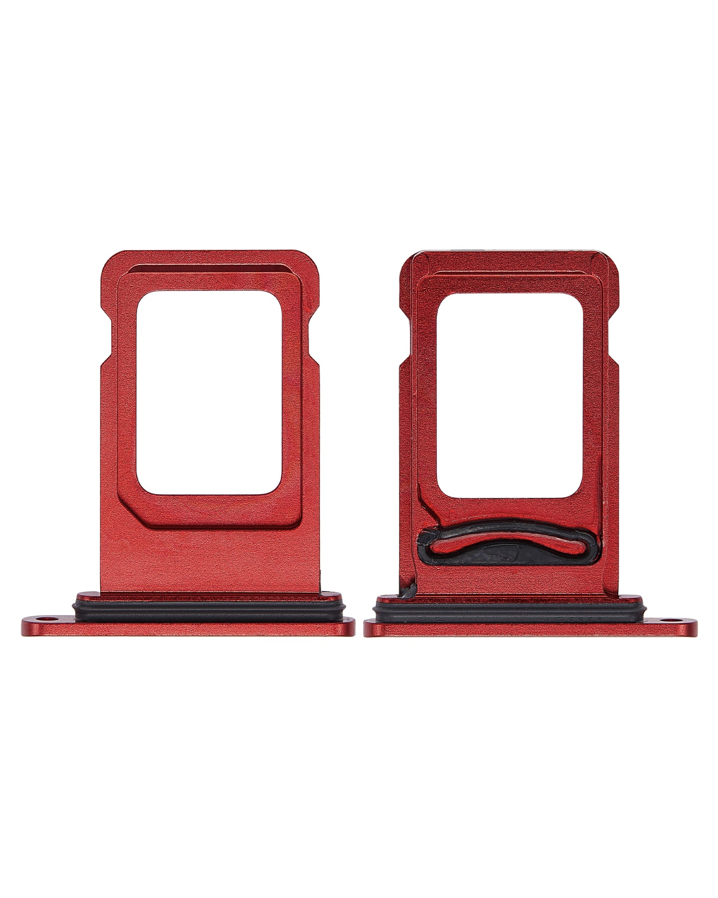Dual Sim Card Tray For iPhone XR (Red)