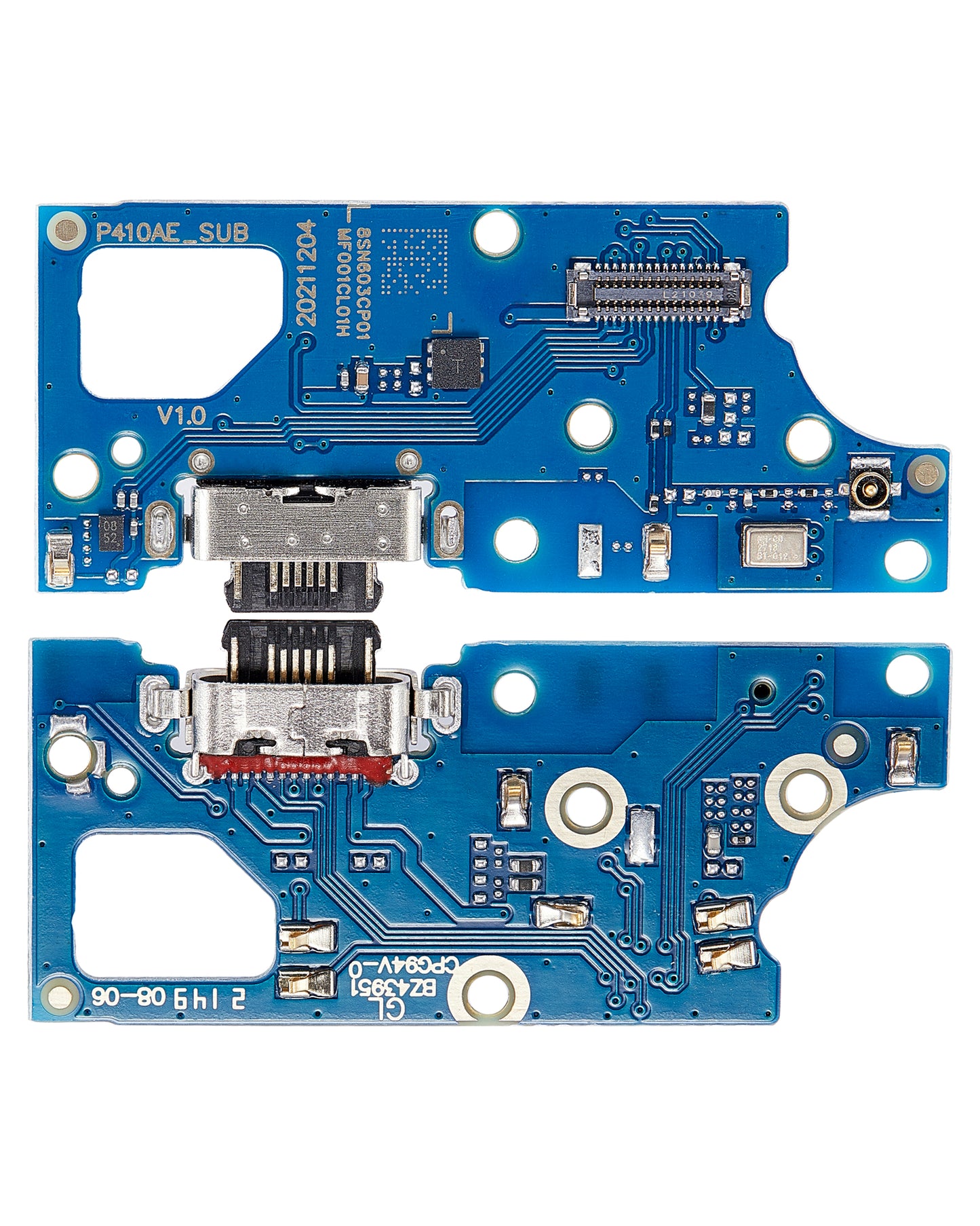 Charging Port Board For Motorola Moto G22 (XT2231 / 2022) (Aftermarket Plus) replacement part SKU 107082110820 image 2