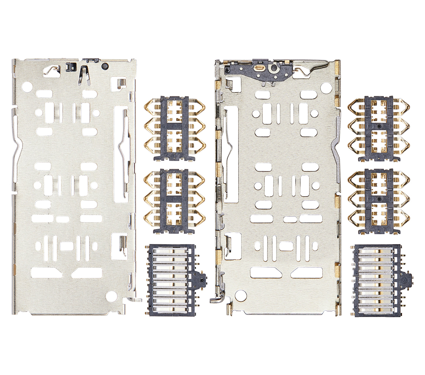 Sim Card Reader For Motorola Moto G22 (XT2231 / 2022) / TCL 30 SE (4 Piece Set) replacement part SKU 107082110824 image 2