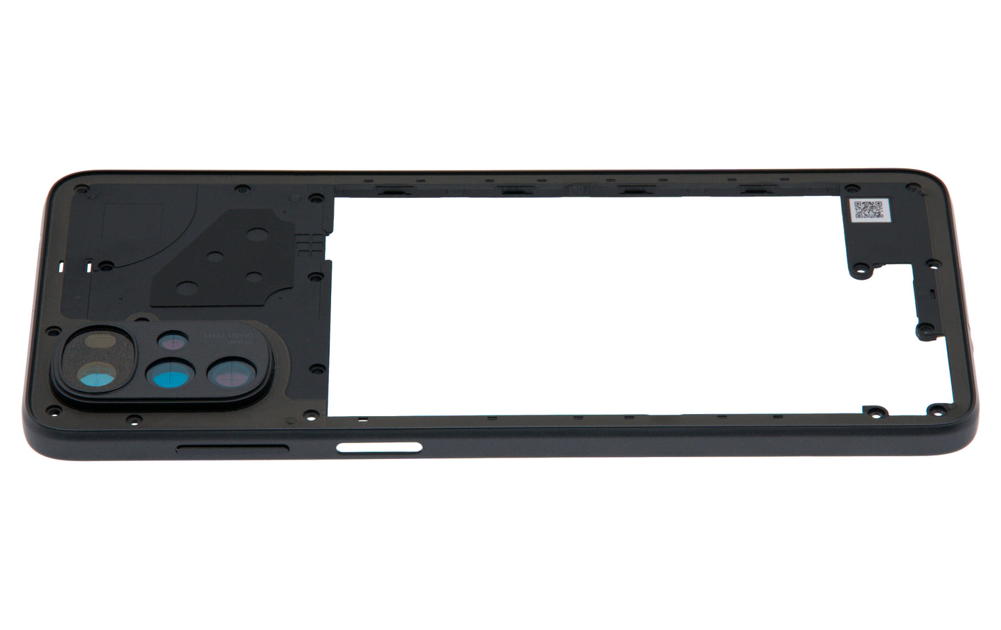 Mid-Frame Housing For Motorola Moto G22 (XT2231 / 2022) (Cosmic Black) replacement part SKU 107082110830 image 6