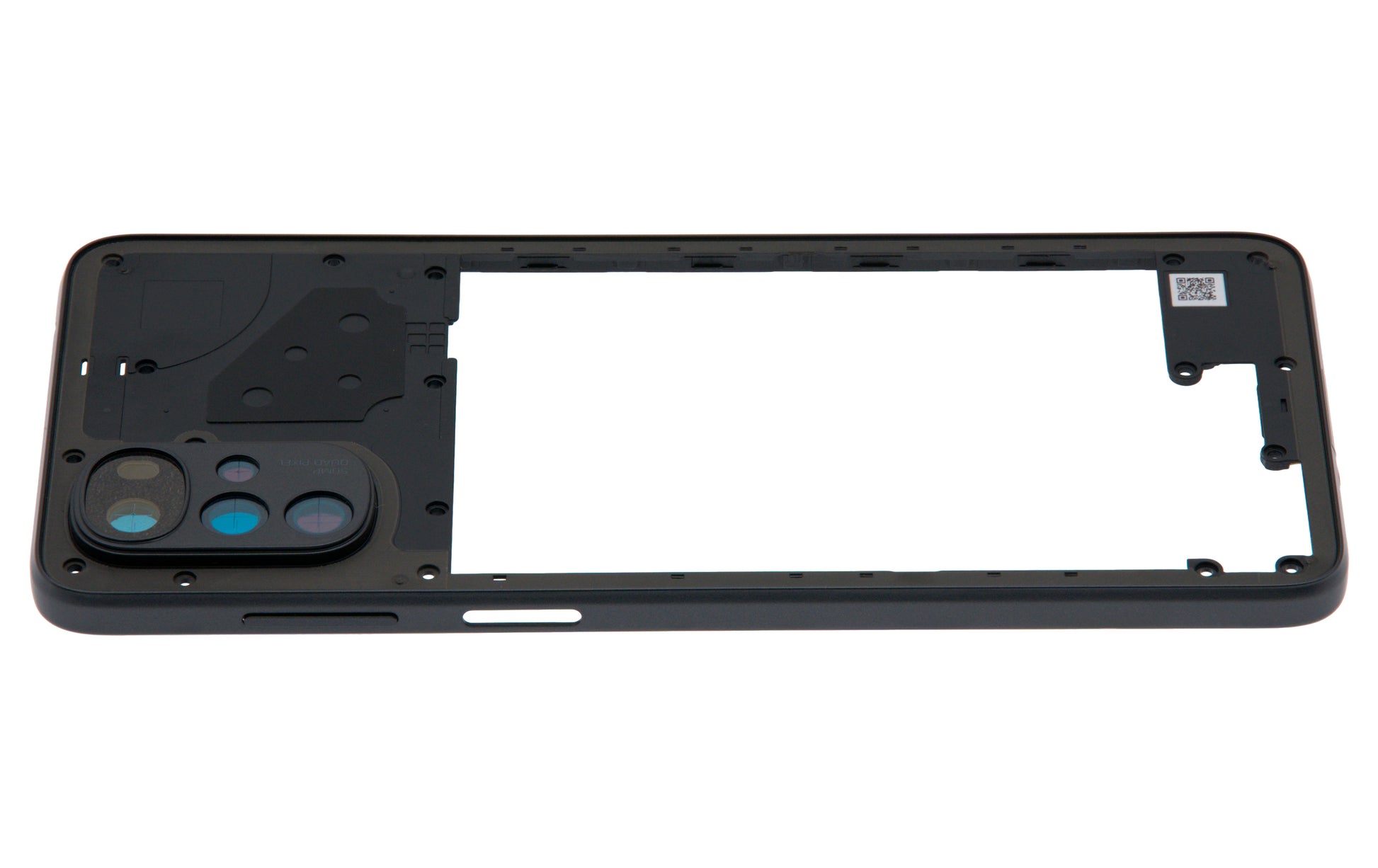 Mid-Frame Housing For Motorola Moto G22 (XT2231 / 2022) (Cosmic Black) replacement part SKU 107082110830 image 6