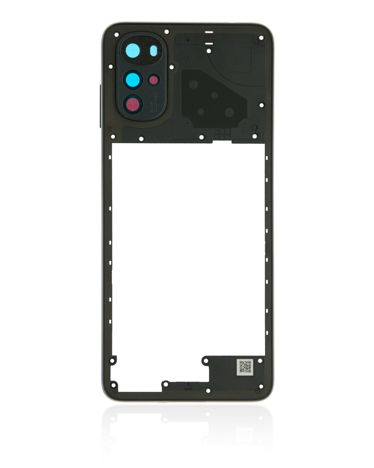 Mid-Frame Housing For Motorola Moto G22 (XT2231 / 2022) (Cosmic Black) replacement part SKU 107082110830 image 8