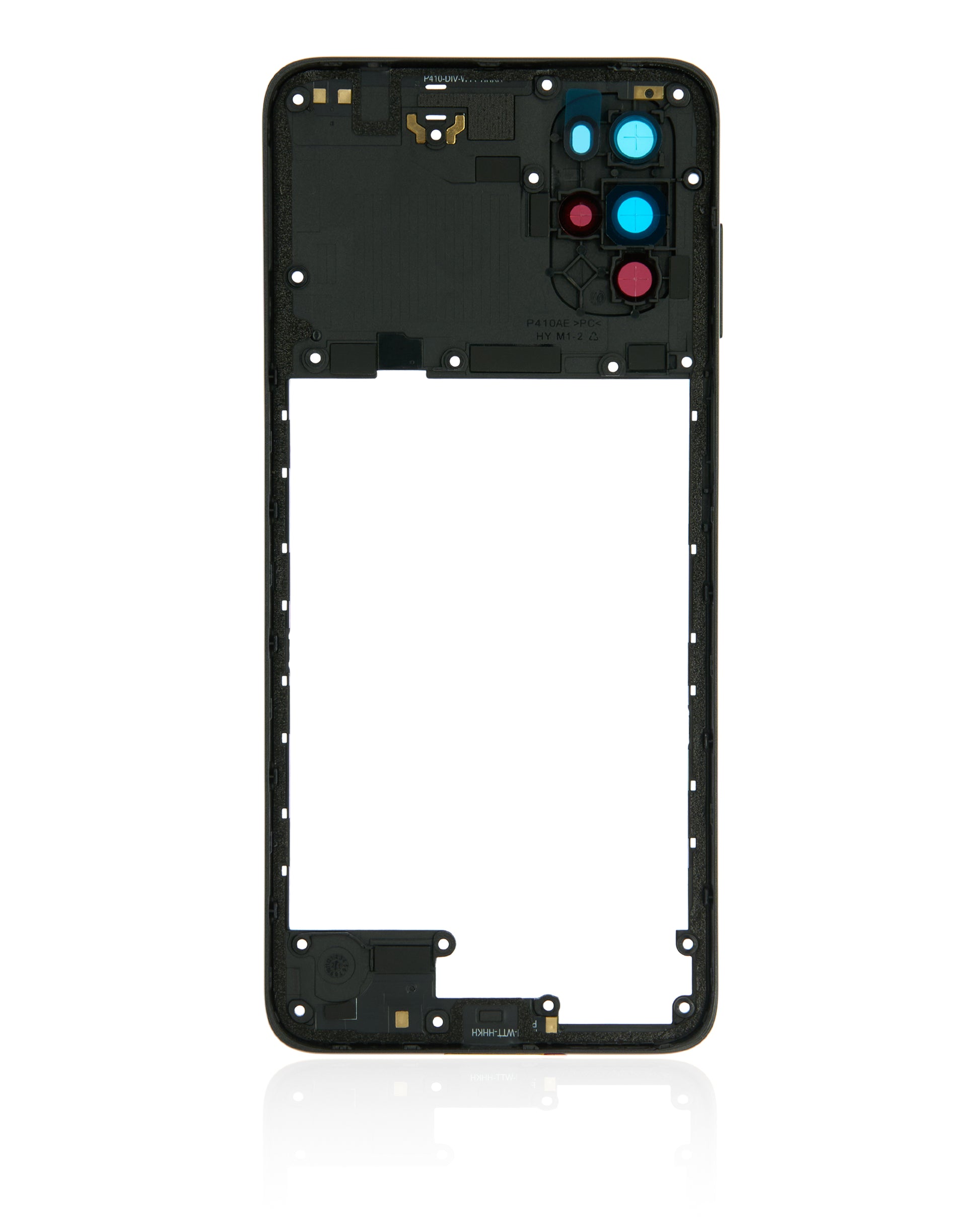 Mid-Frame Housing For Motorola Moto G22 (XT2231 / 2022) (Cosmic Black) replacement part SKU 107082110830 image 9