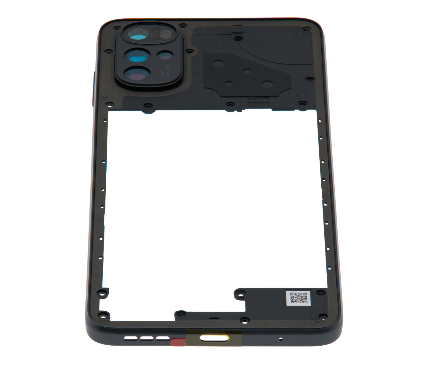 Mid-Frame Housing For Motorola Moto G22 (XT2231 / 2022) (Cosmic Black) replacement part SKU 107082110830 image 4