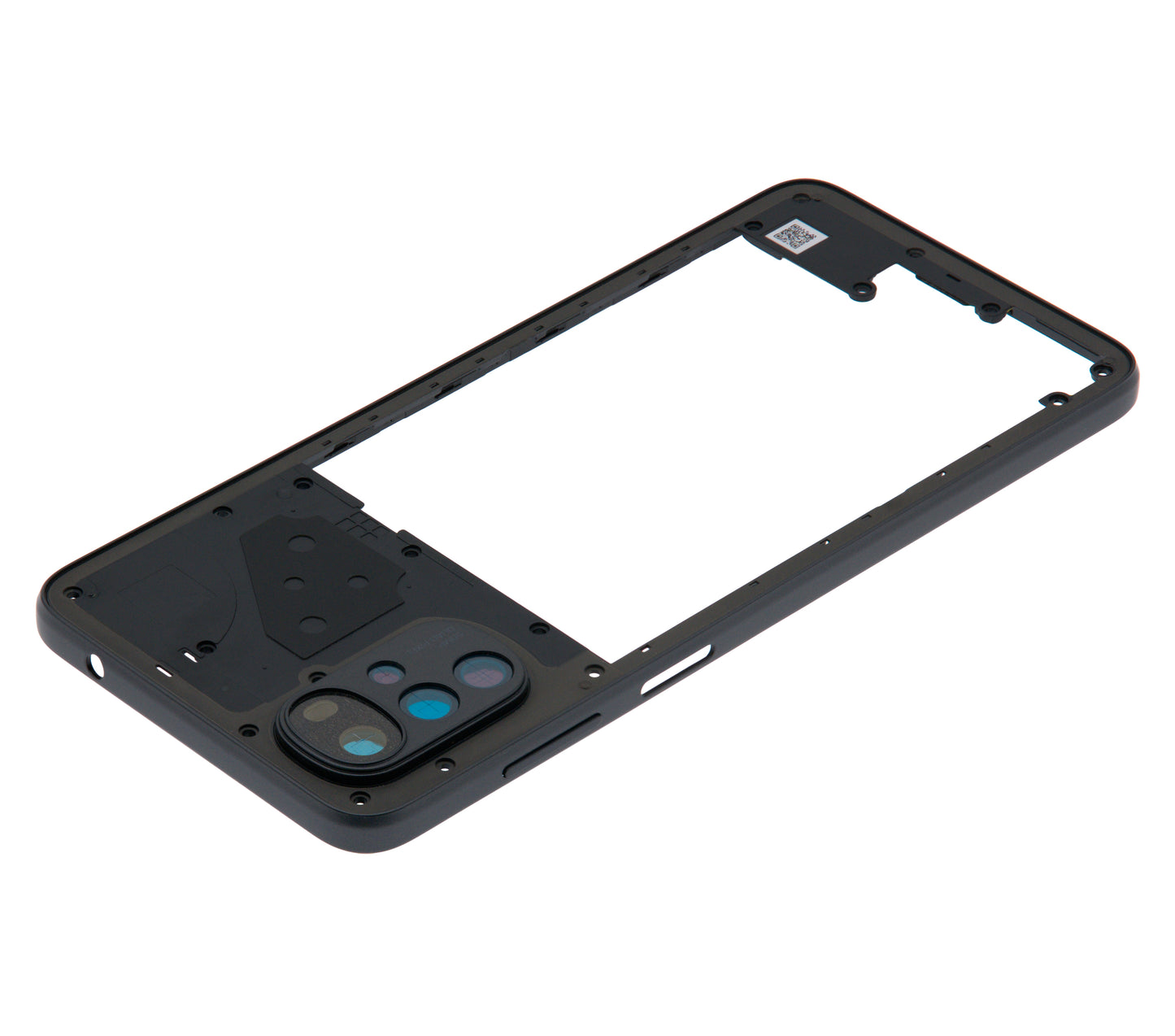Mid-Frame Housing For Motorola Moto G22 (XT2231 / 2022) (Cosmic Black) replacement part SKU 107082110830 image 10