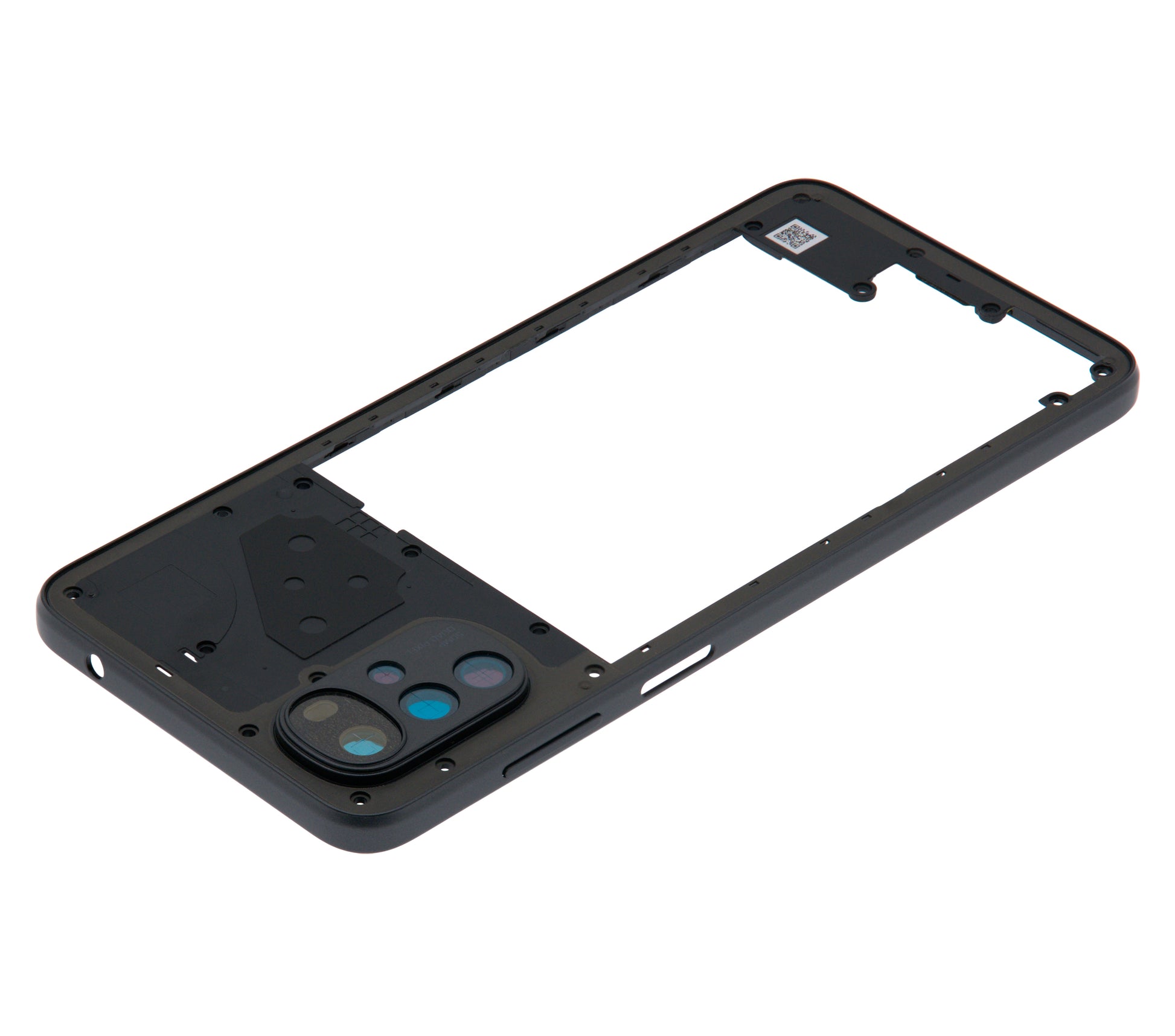 Mid-Frame Housing For Motorola Moto G22 (XT2231 / 2022) (Cosmic Black) replacement part SKU 107082110830 image 10