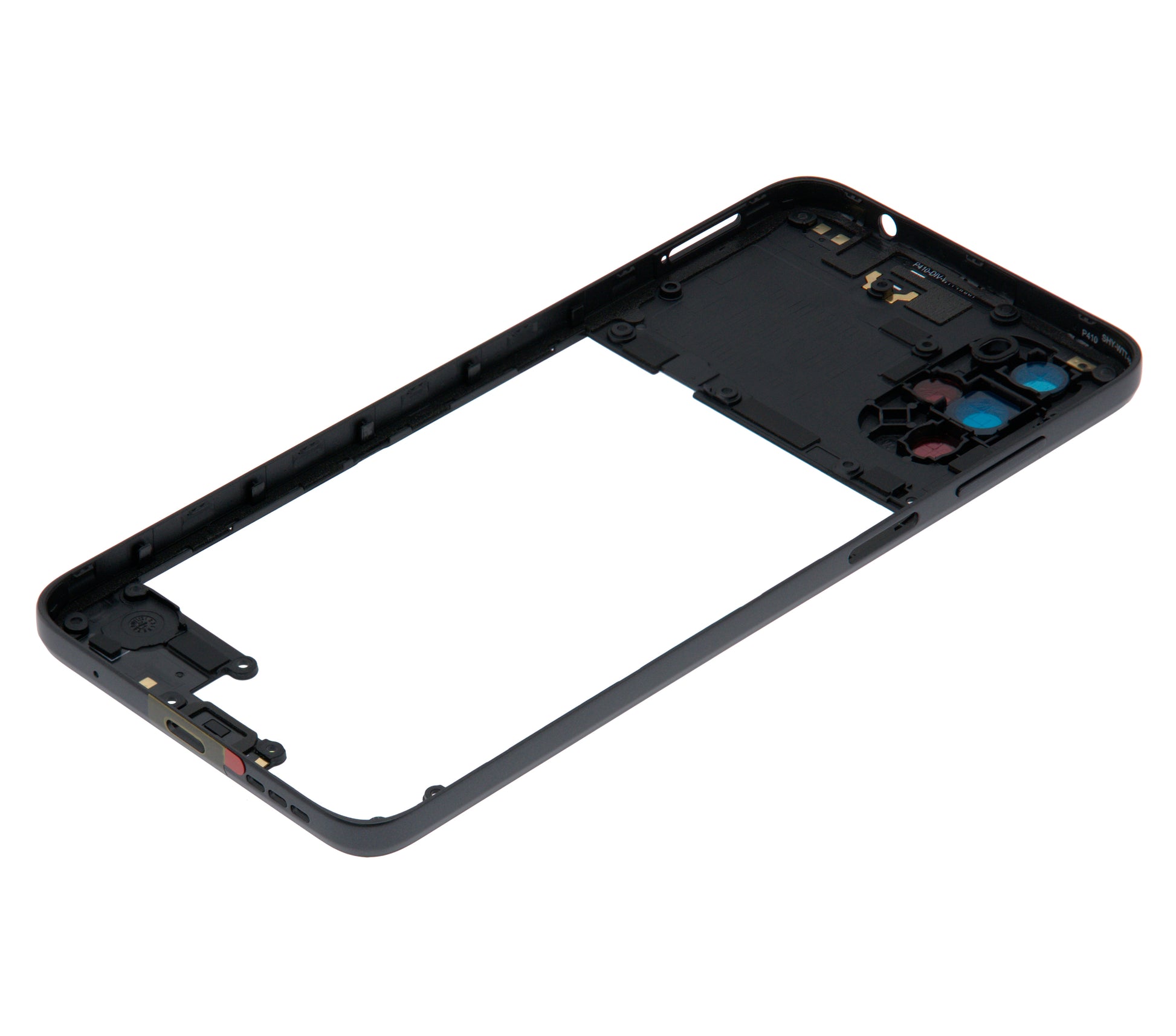 Mid-Frame Housing For Motorola Moto G22 (XT2231 / 2022) (Cosmic Black) replacement part SKU 107082110830 image 2