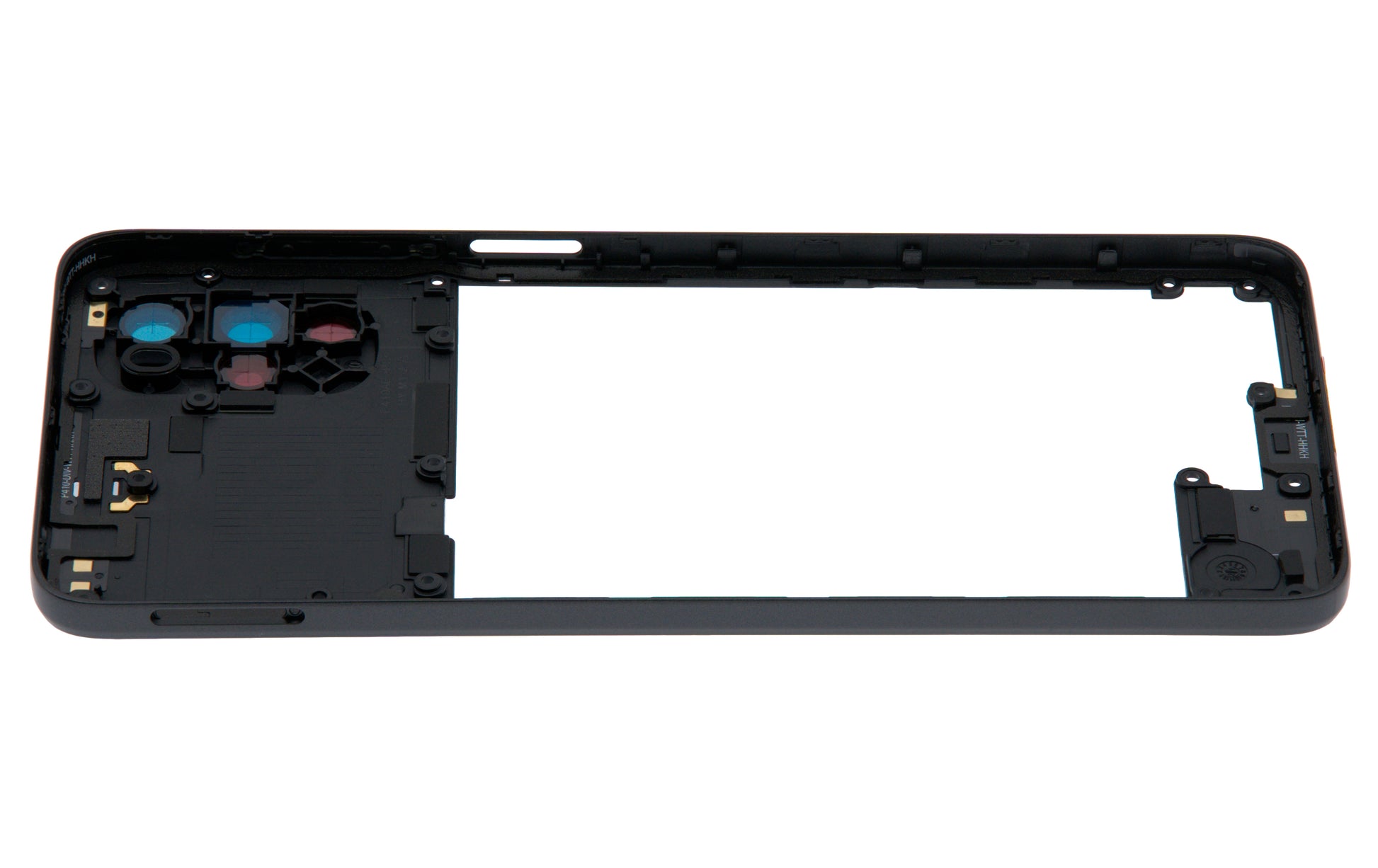 Mid-Frame Housing For Motorola Moto G22 (XT2231 / 2022) (Cosmic Black) replacement part SKU 107082110830 image 5