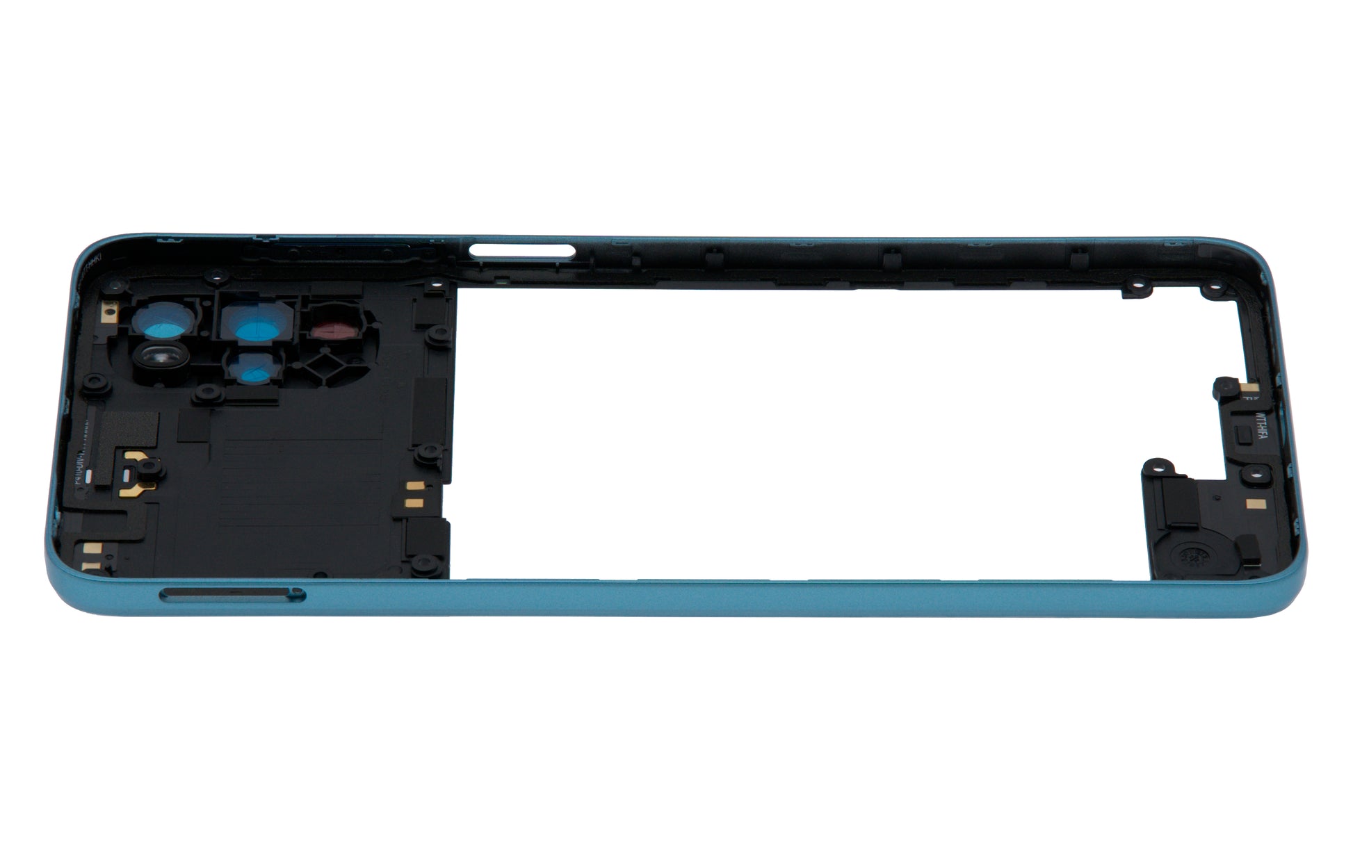 Mid-Frame Housing For Motorola Moto G22 (XT2231 / 2022) (Iceberg Blue) replacement part SKU 107082110831 image 5