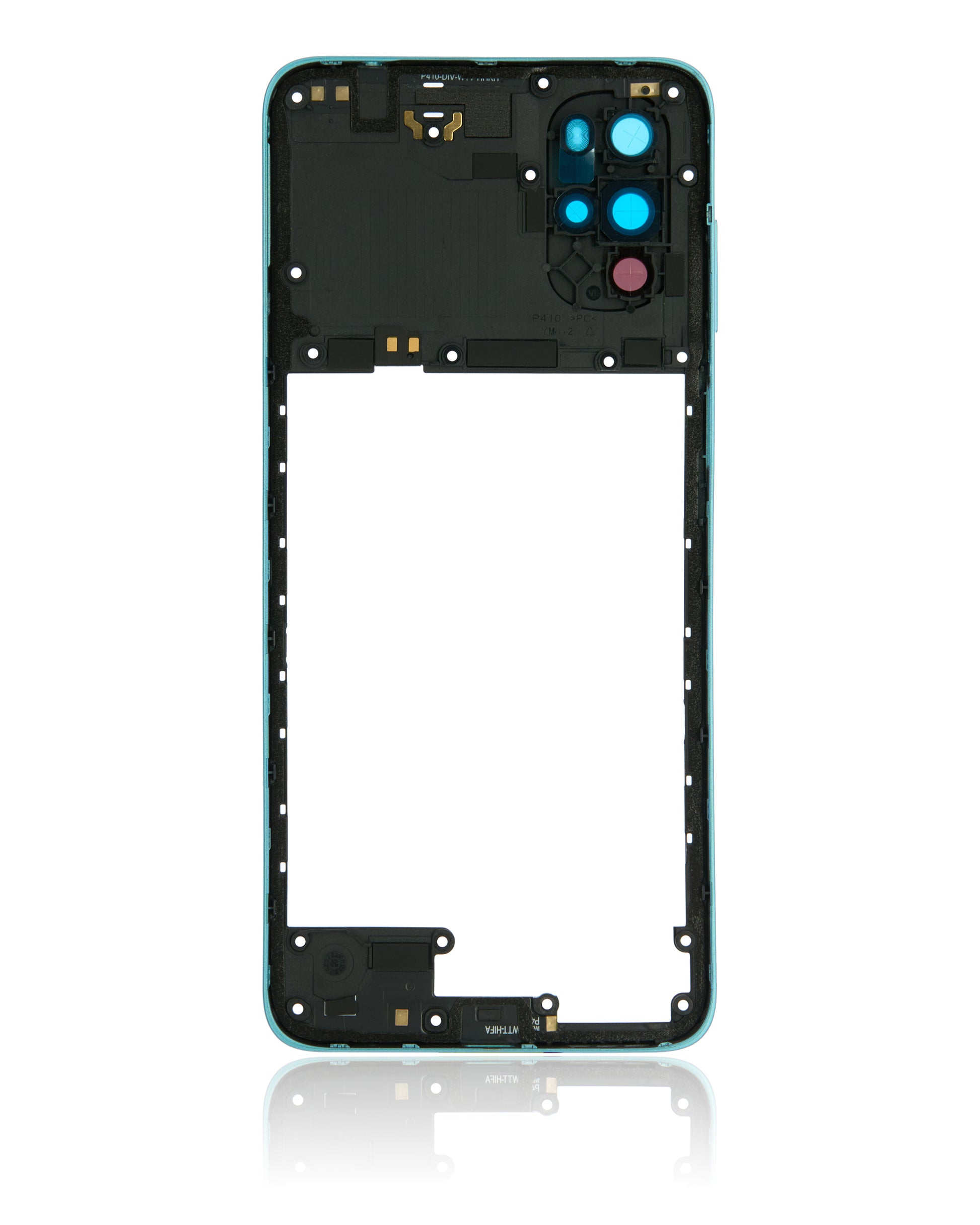 Mid-Frame Housing For Motorola Moto G22 (XT2231 / 2022) (Iceberg Blue) replacement part SKU 107082110831 image 9