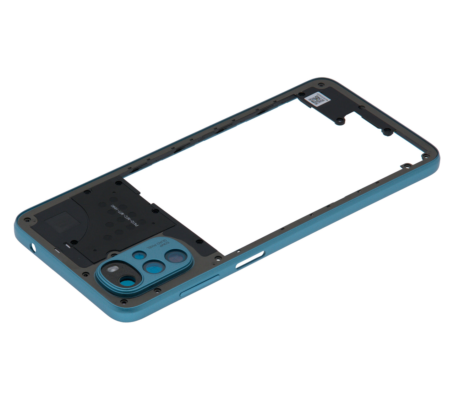 Mid-Frame Housing For Motorola Moto G22 (XT2231 / 2022) (Iceberg Blue) replacement part SKU 107082110831 image 10