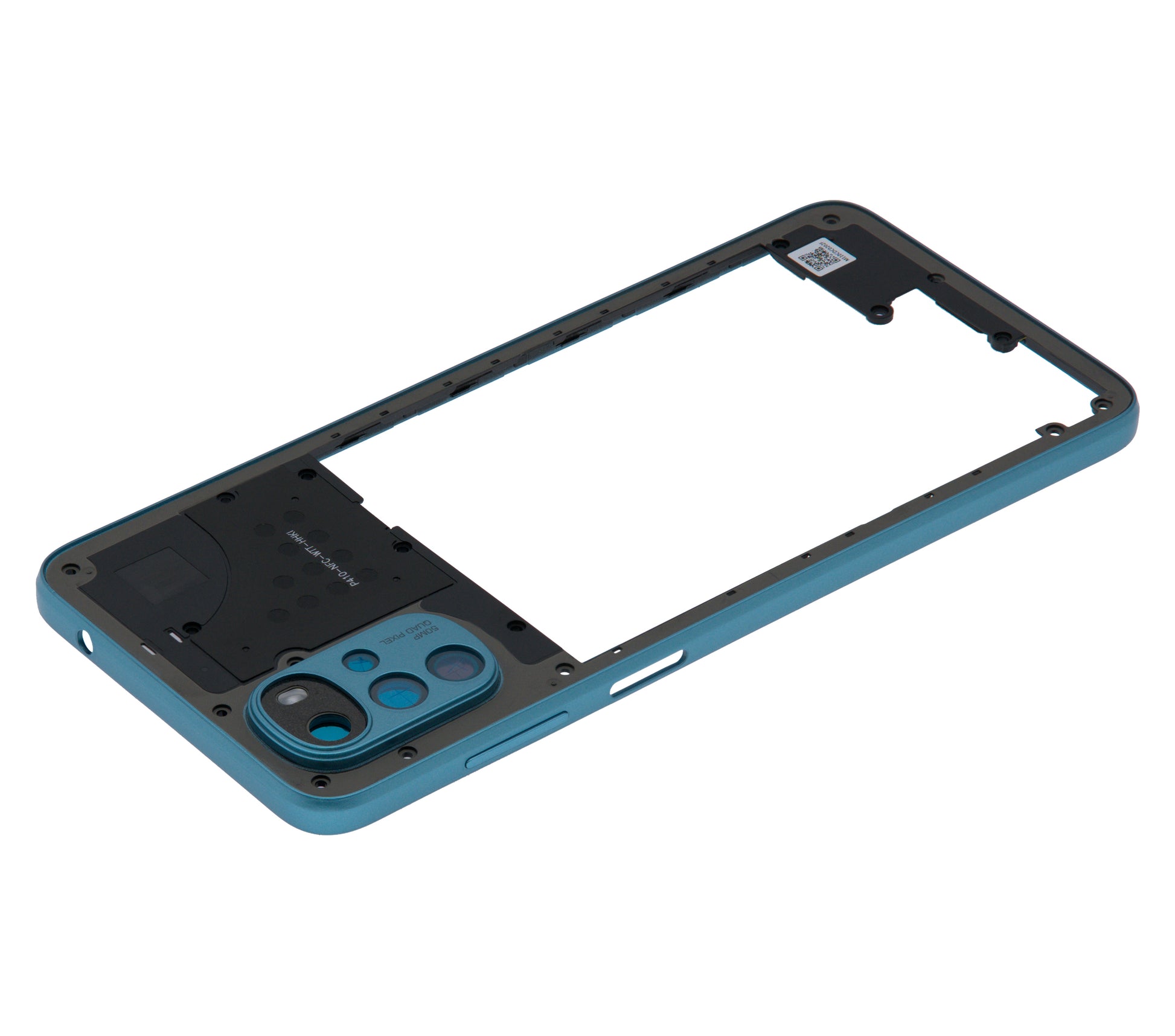 Mid-Frame Housing For Motorola Moto G22 (XT2231 / 2022) (Iceberg Blue) replacement part SKU 107082110831 image 10