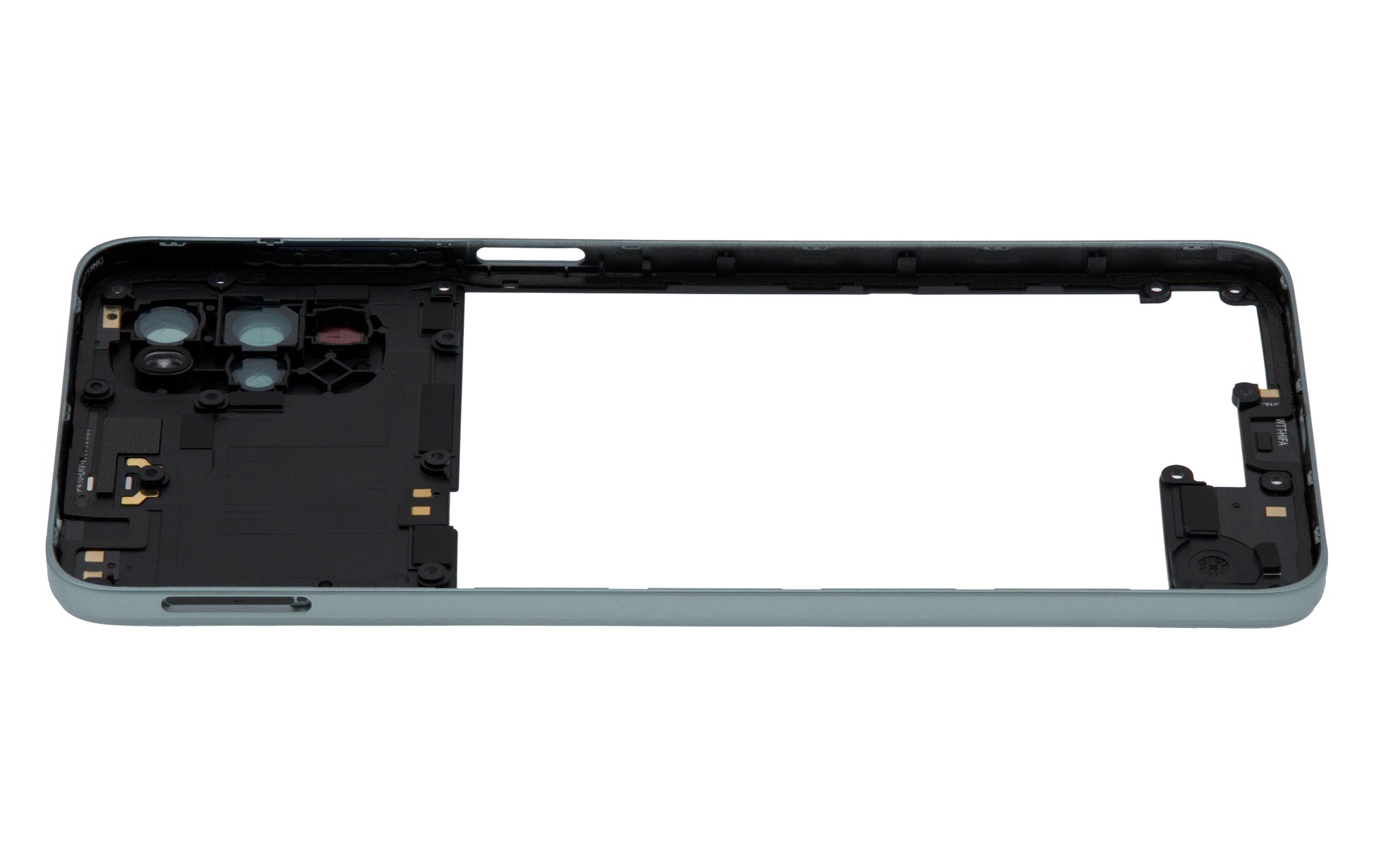 Mid-Frame Housing For Motorola Moto G22 (XT2231 / 2022) (Mint Green) replacement part SKU 107082110832 image 5