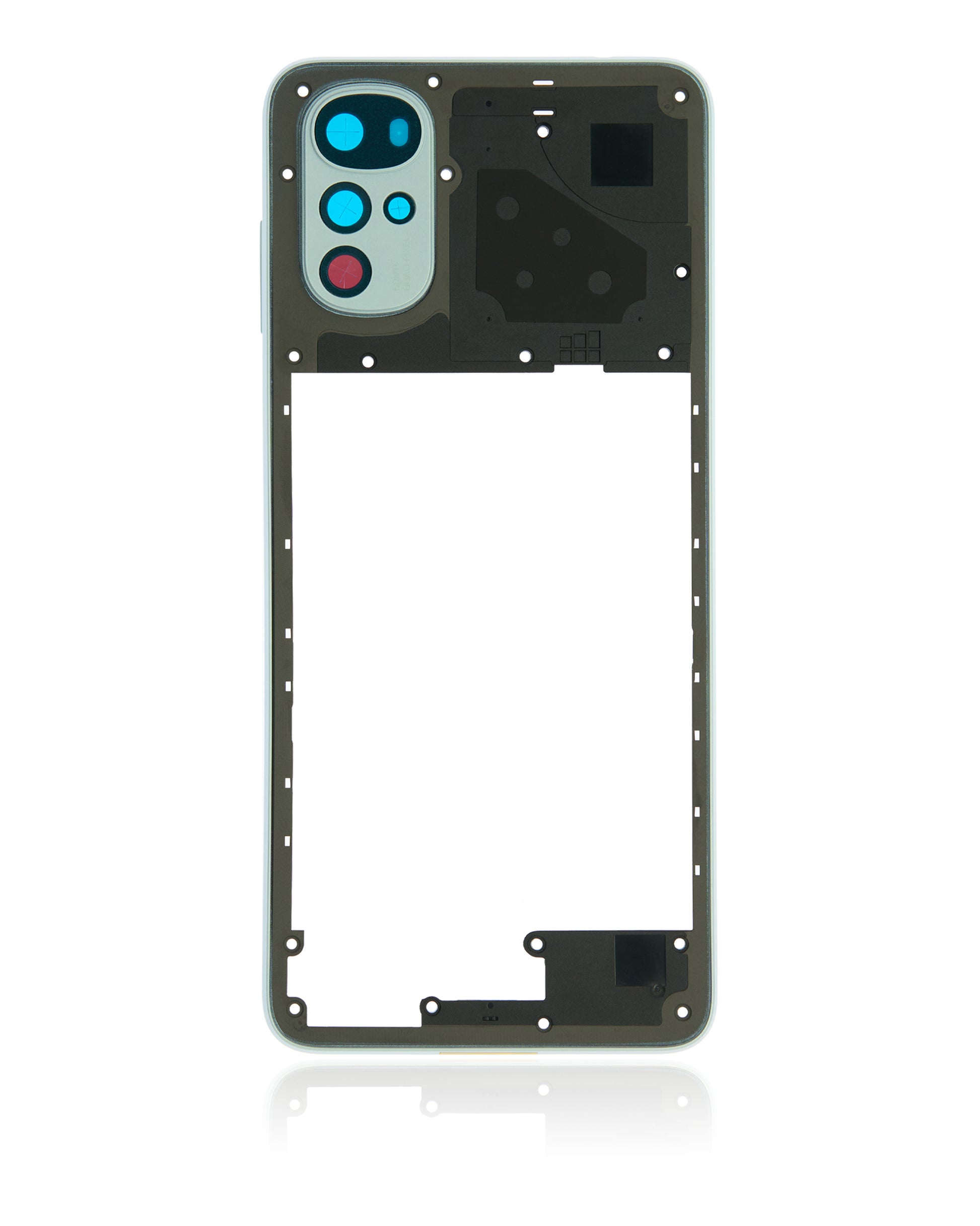 Mid-Frame Housing For Motorola Moto G22 (XT2231 / 2022) (Mint Green) replacement part SKU 107082110832 image 7
