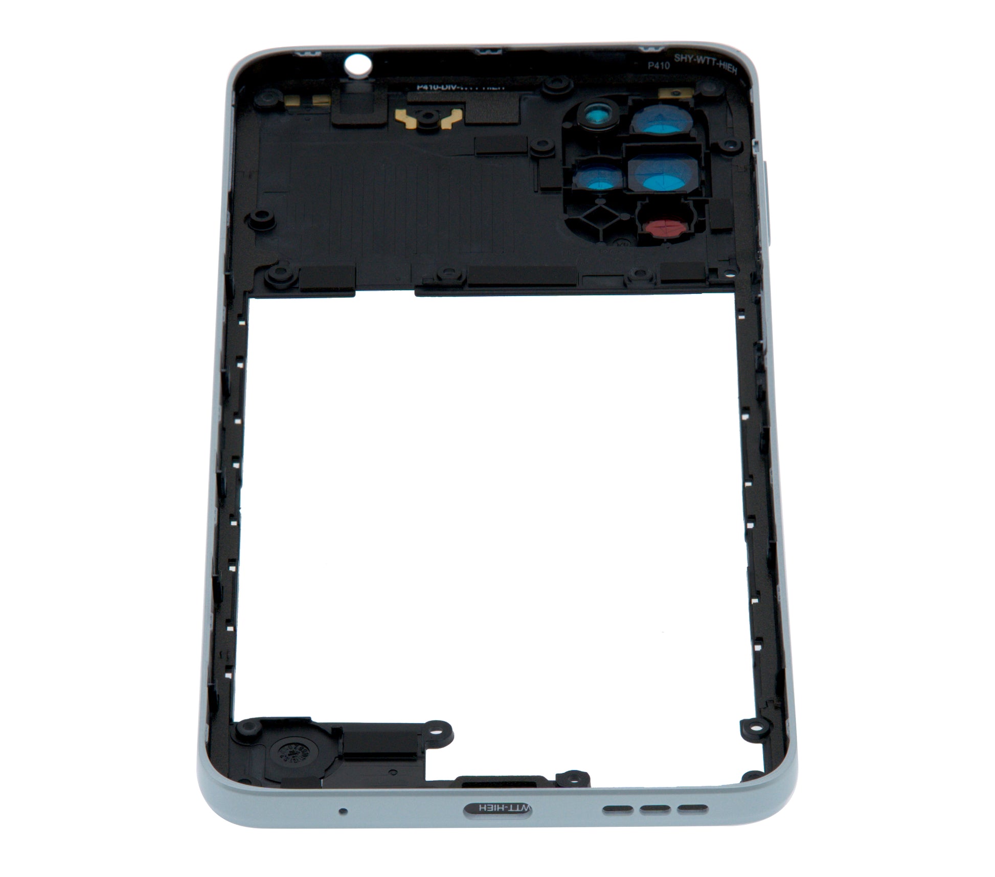 Mid-Frame Housing For Motorola Moto G22 (XT2231 / 2022) (Mint Green) replacement part SKU 107082110832 image 3