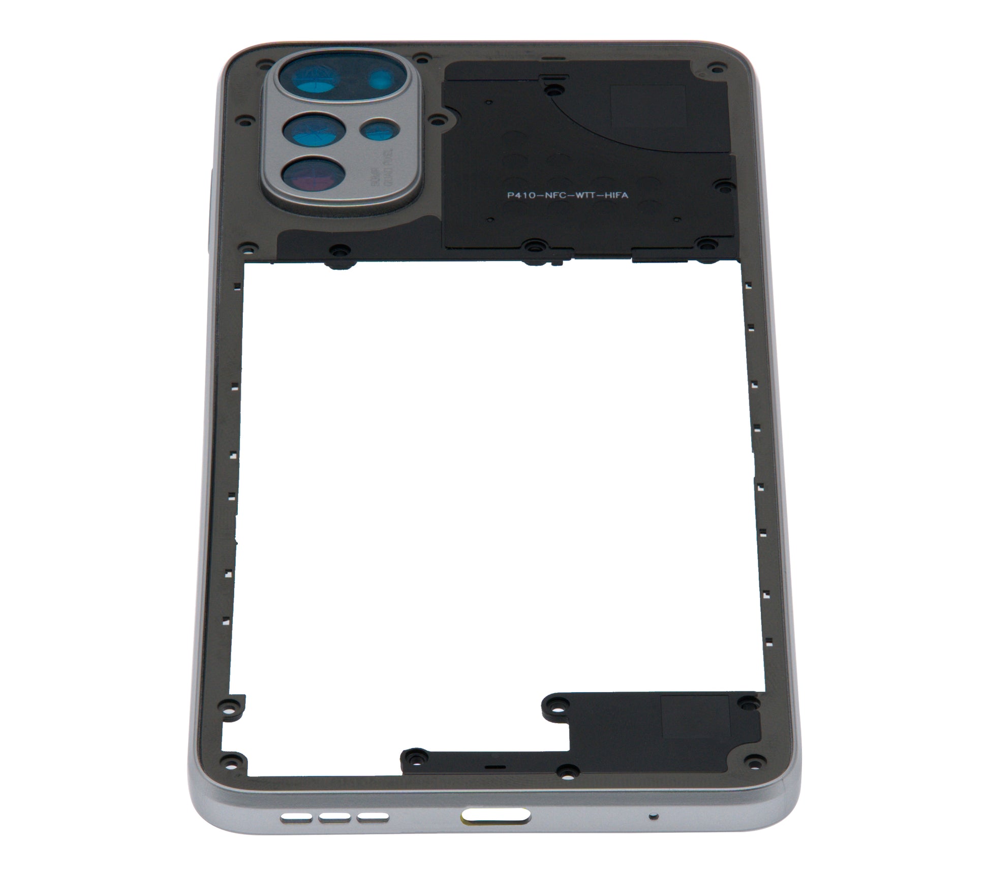 Mid-Frame Housing For Motorola Moto G22 (XT2231 / 2022) (Pearl White) replacement part SKU 107082110833 image 3