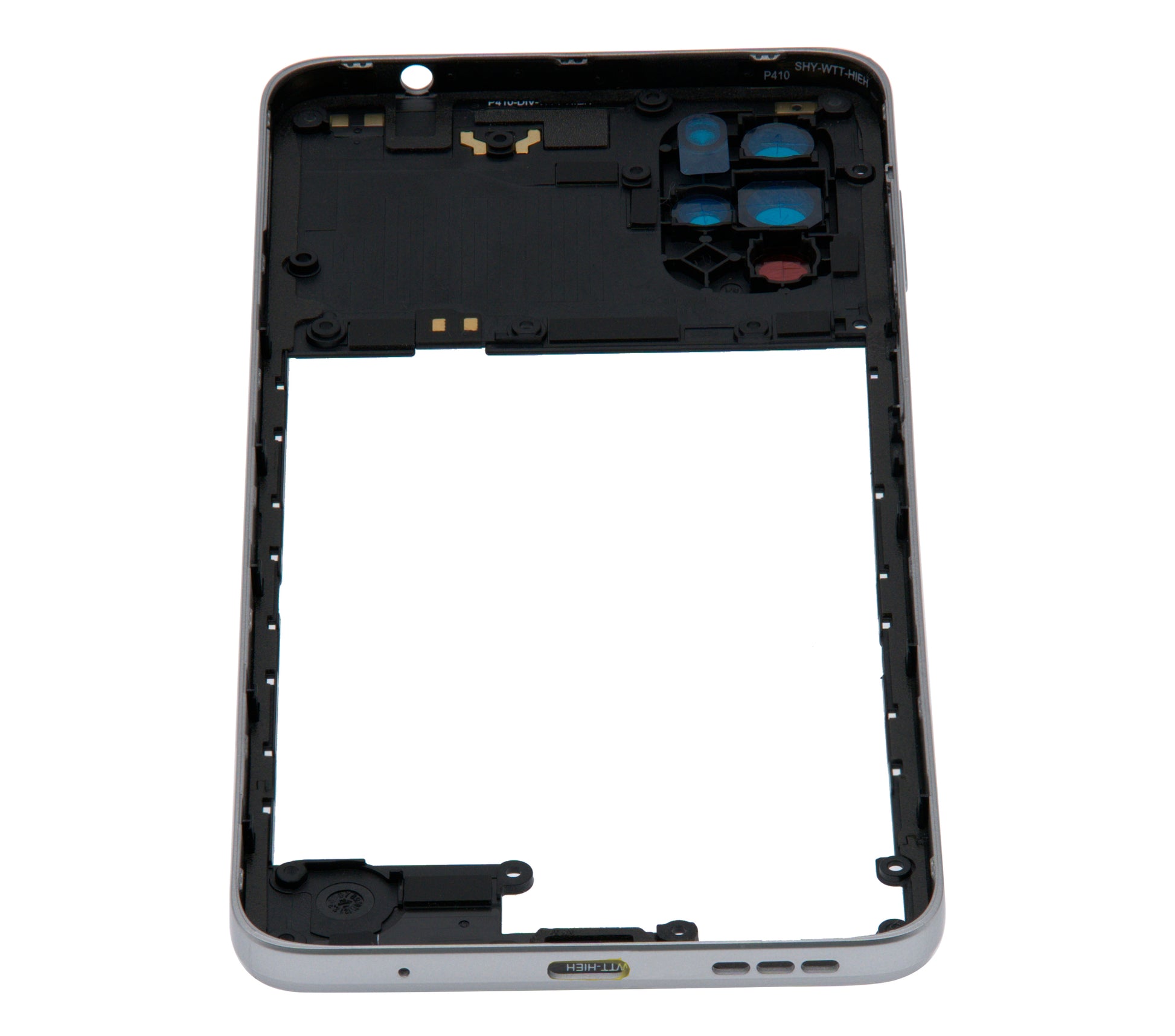 Mid-Frame Housing For Motorola Moto G22 (XT2231 / 2022) (Pearl White) replacement part SKU 107082110833 image 4