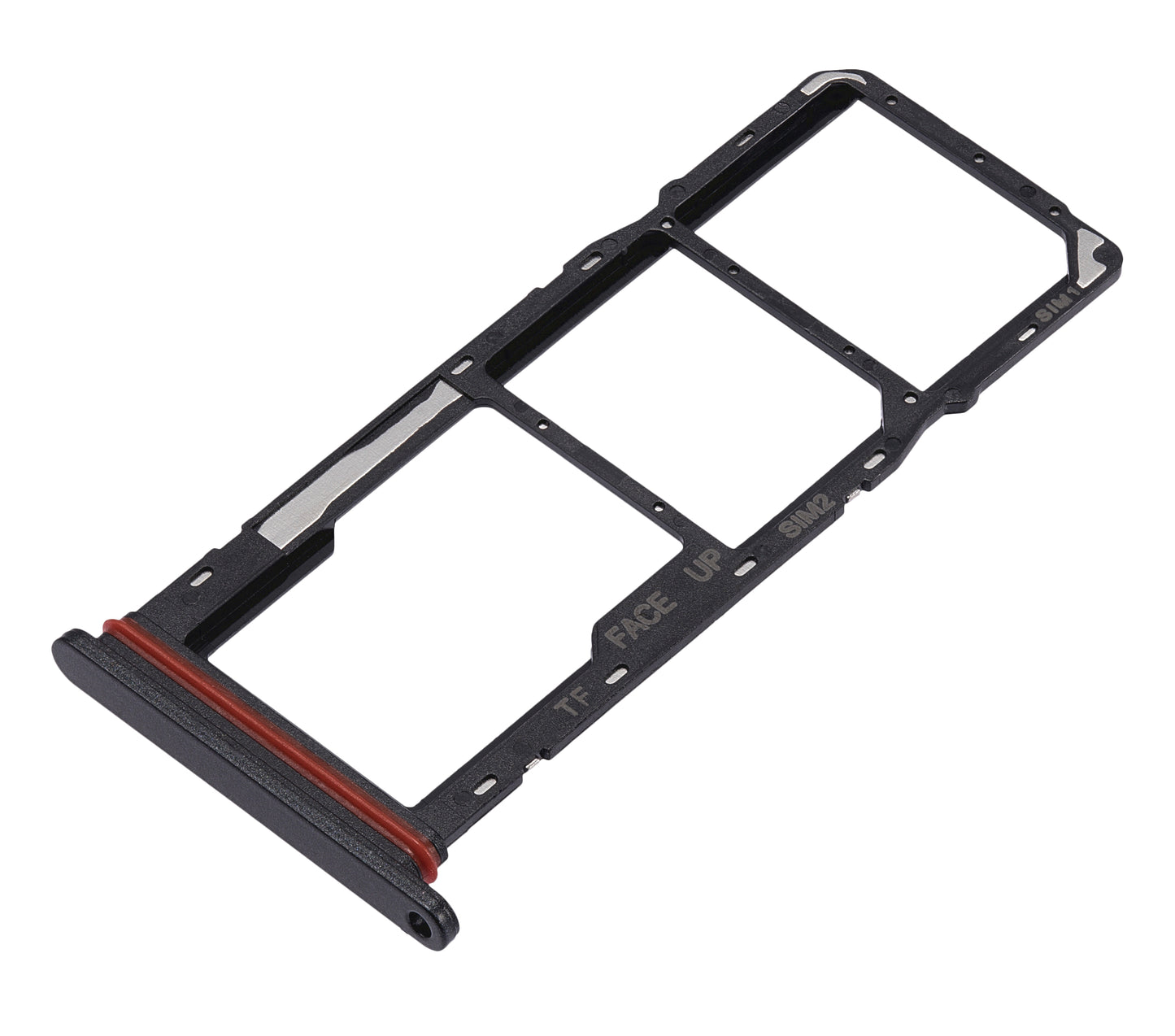 Dual Sim Card Tray For Motorola Moto G22 (XT2231 / 2022) (Cosmic Black) replacement part SKU 107082110844 image 4