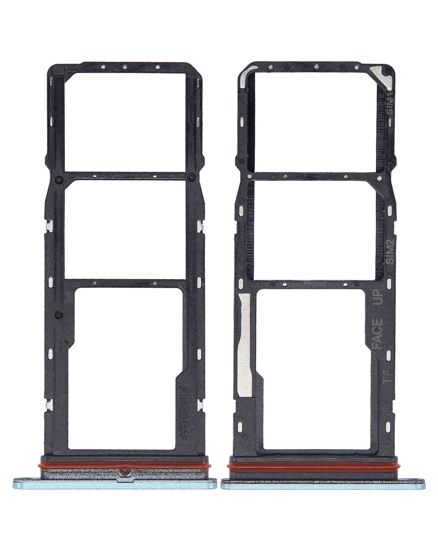 Dual Sim Card Tray For Motorola Moto G22 (XT2231 / 2022) (Iceberg Blue) replacement part SKU 107082110845 image 2