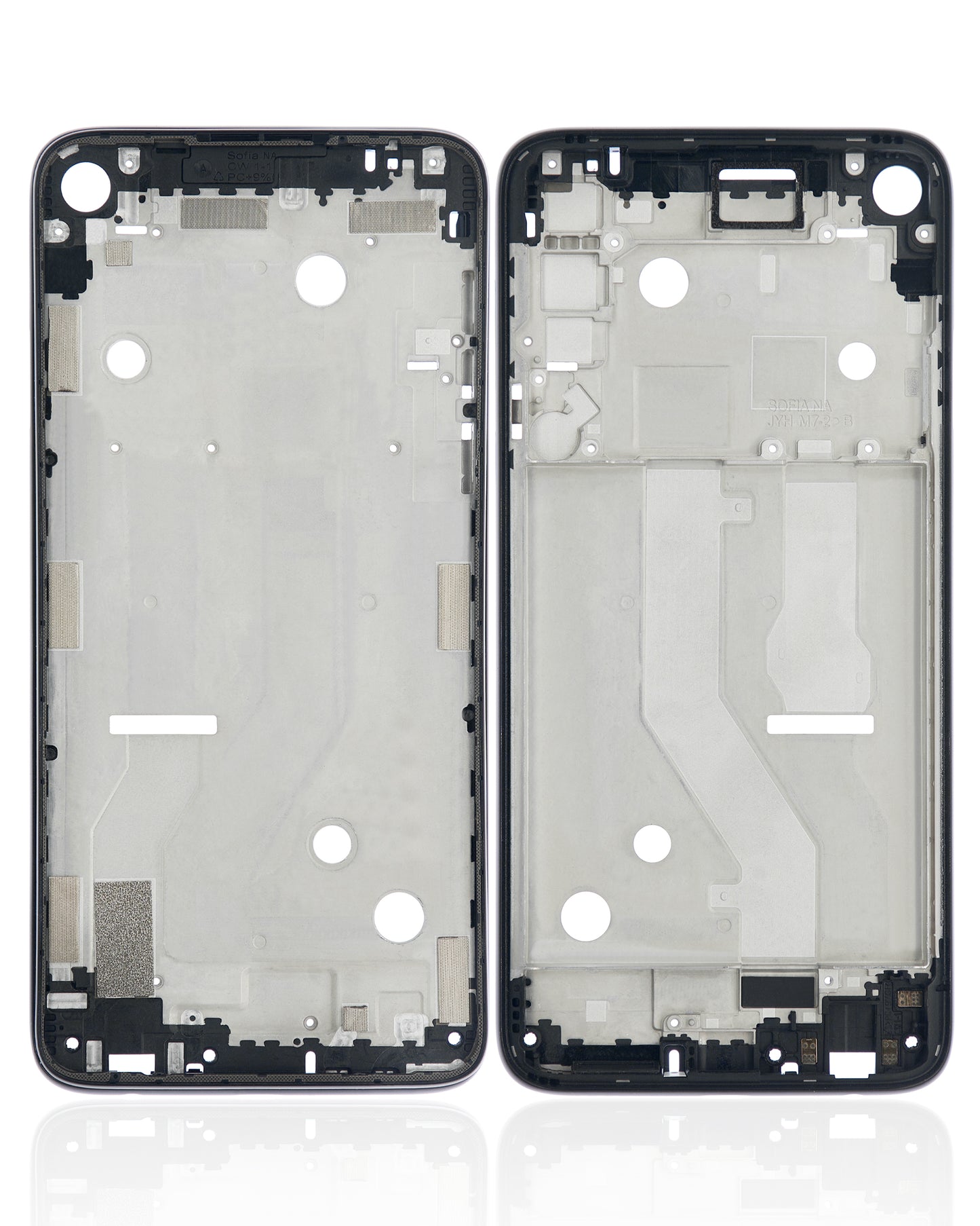 Mid-Frame Housing For Motorola Moto G Power (XT2041-4 / XT2041-6 / XT2041-7 / XT2041DL / 2020) (Smoke Black) | compatible mobile phone replacement part | SKU 107082110848 | product image 7