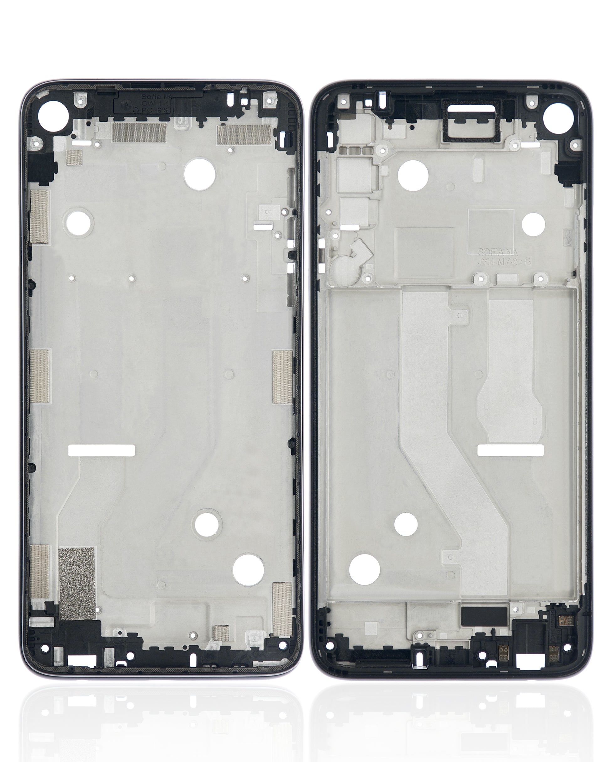 Mid-Frame Housing For Motorola Moto G Power (XT2041-4 / XT2041-6 / XT2041-7 / XT2041DL / 2020) (Smoke Black) | compatible mobile phone replacement part | SKU 107082110848 | product image 7