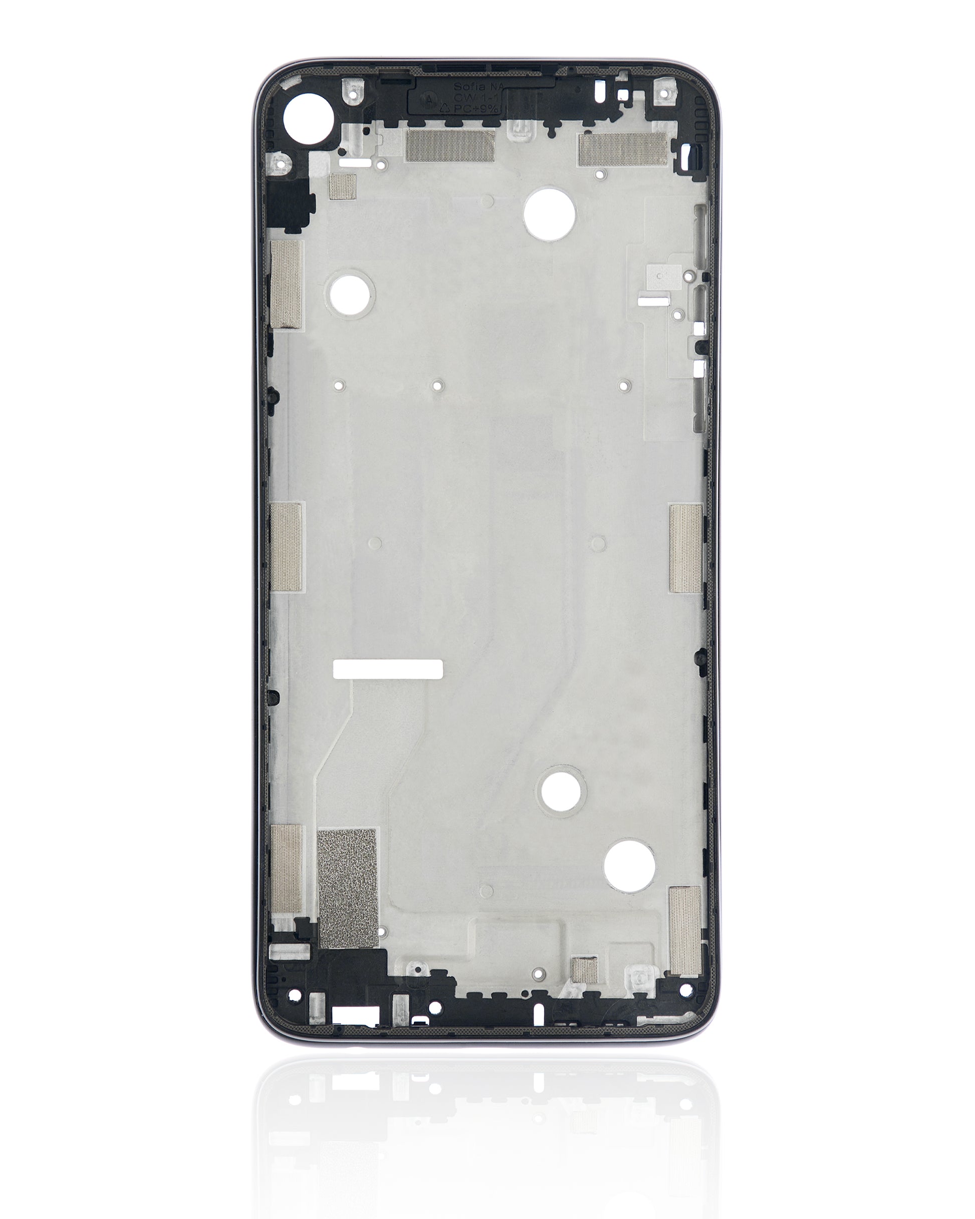 Mid-Frame Housing For Motorola Moto G Power (XT2041-4 / XT2041-6 / XT2041-7 / XT2041DL / 2020) (Smoke Black) | compatible mobile phone replacement part | SKU 107082110848 | product image 8