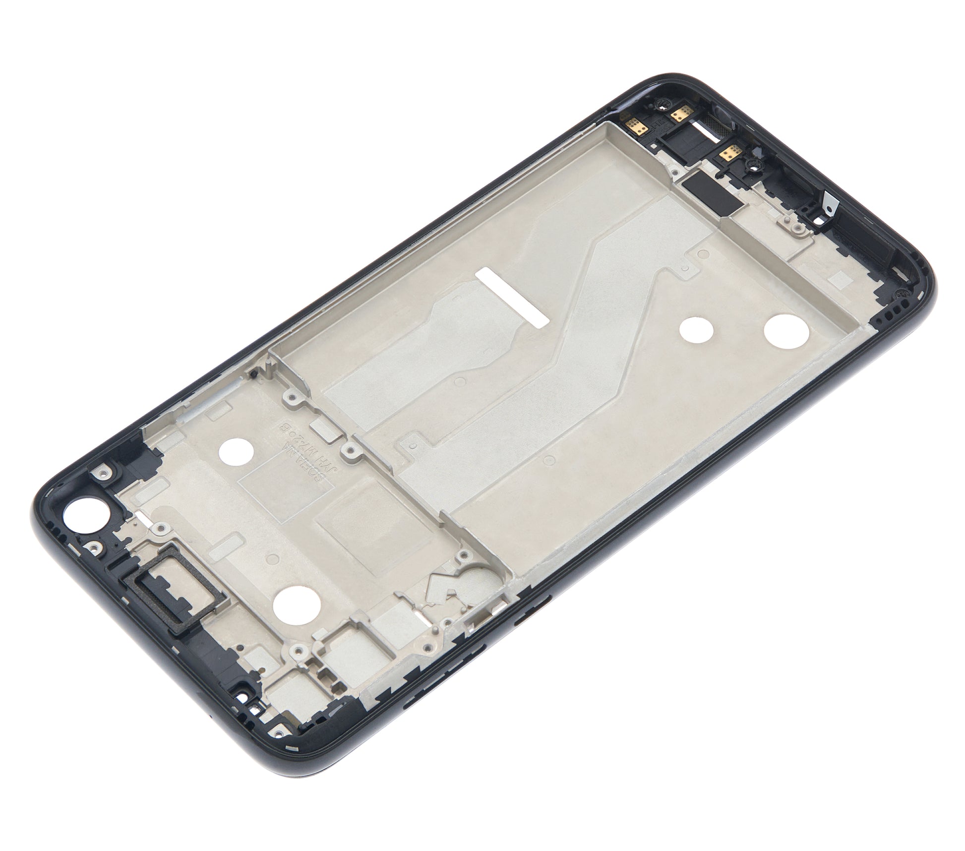 Mid-Frame Housing For Motorola Moto G Power (XT2041-4 / XT2041-6 / XT2041-7 / XT2041DL / 2020) (Smoke Black) | compatible mobile phone replacement part | SKU 107082110848 | product image 5