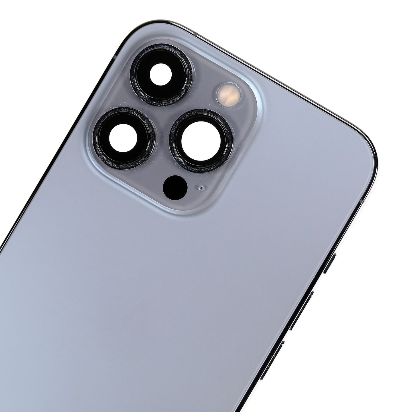 Back Housing W/ Small Parts For iPhone 13 Pro (US Version) (Used OEM Pull: Grade A) (Sierra Blue)