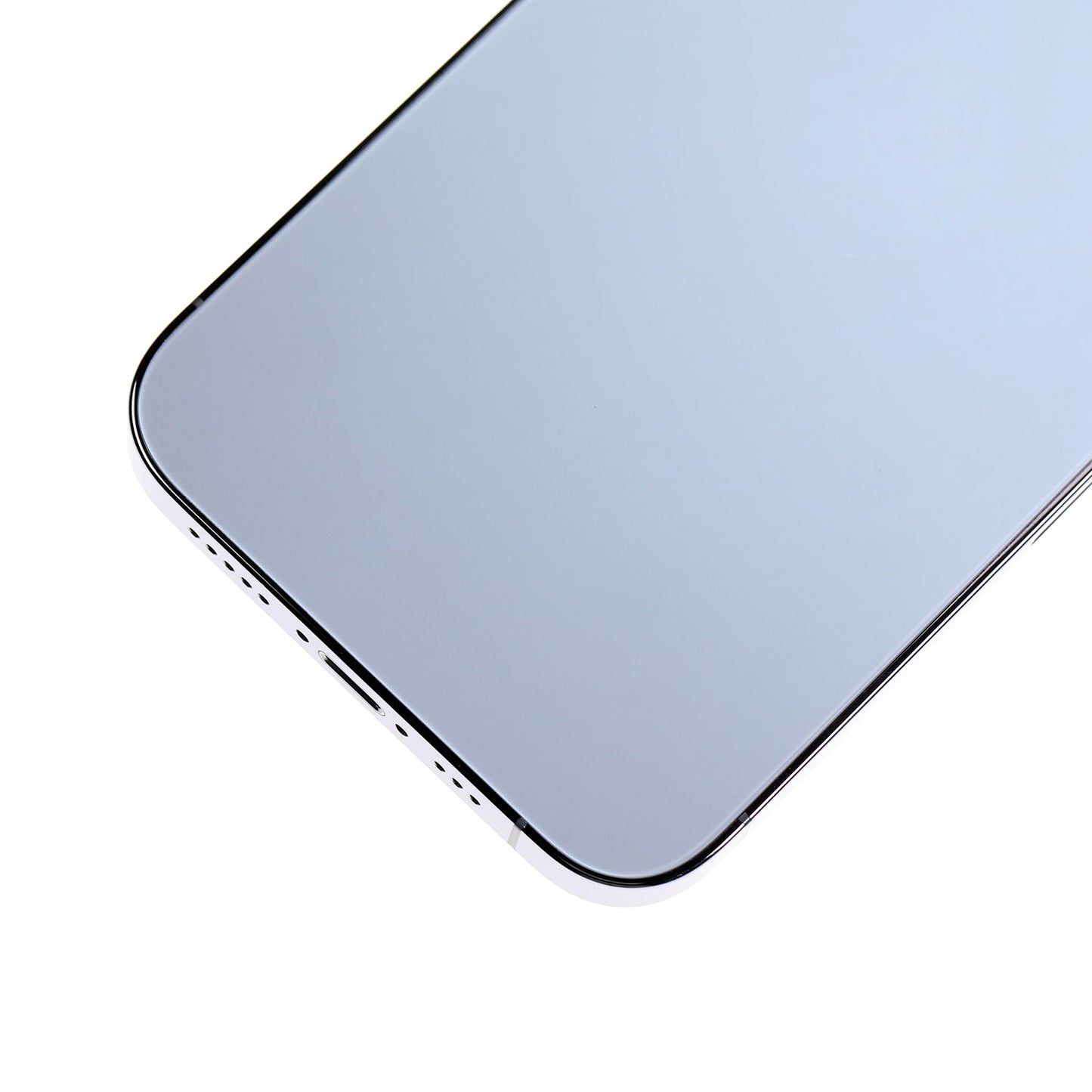 Back Housing W/ Small Parts For iPhone 13 Pro (US Version) (Used OEM Pull: Grade C) (Sierra Blue)