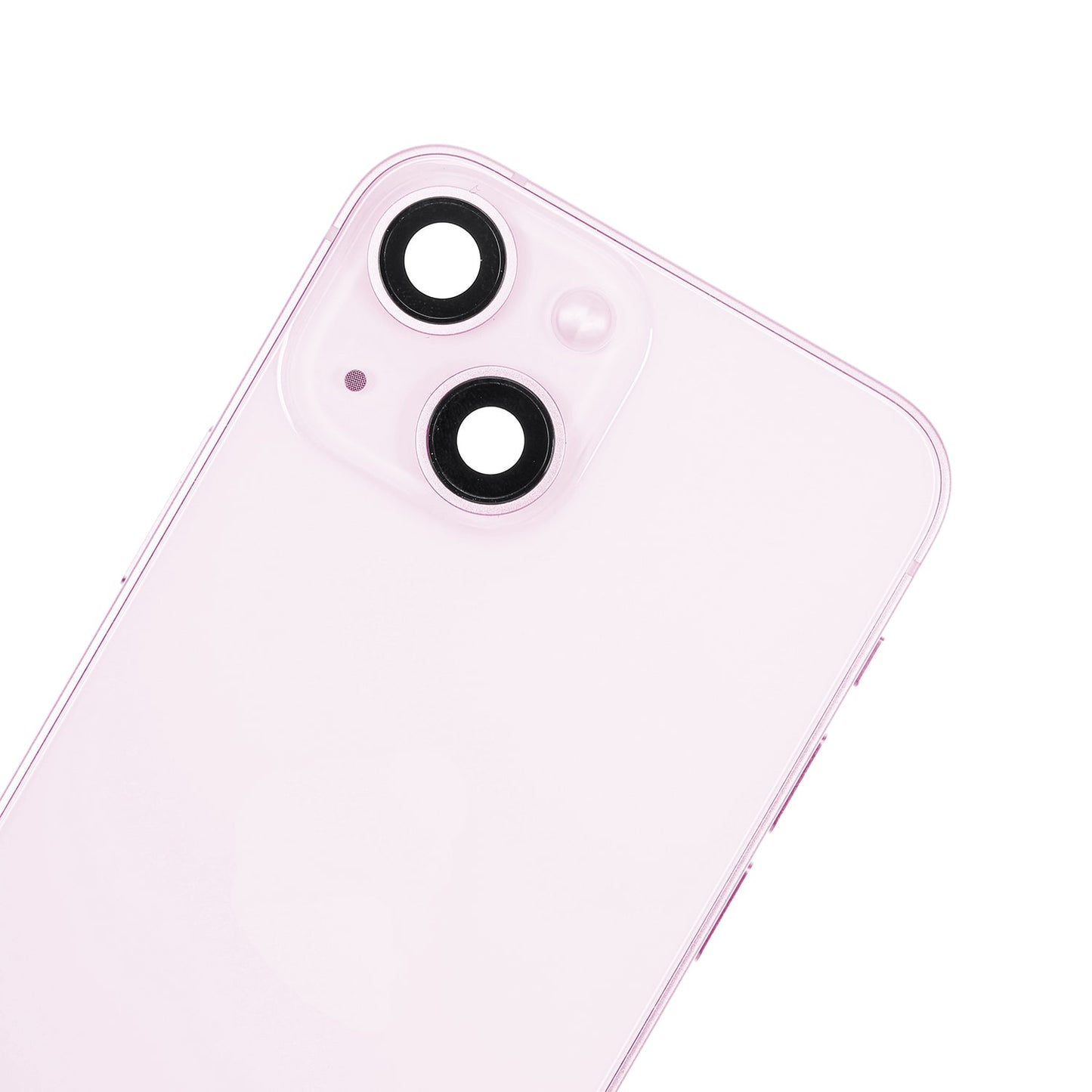 Back Housing W/ Small Parts For iPhone 13 Mini (EU / Global Version) (Used OEM Pull: Grade A) (Pink)