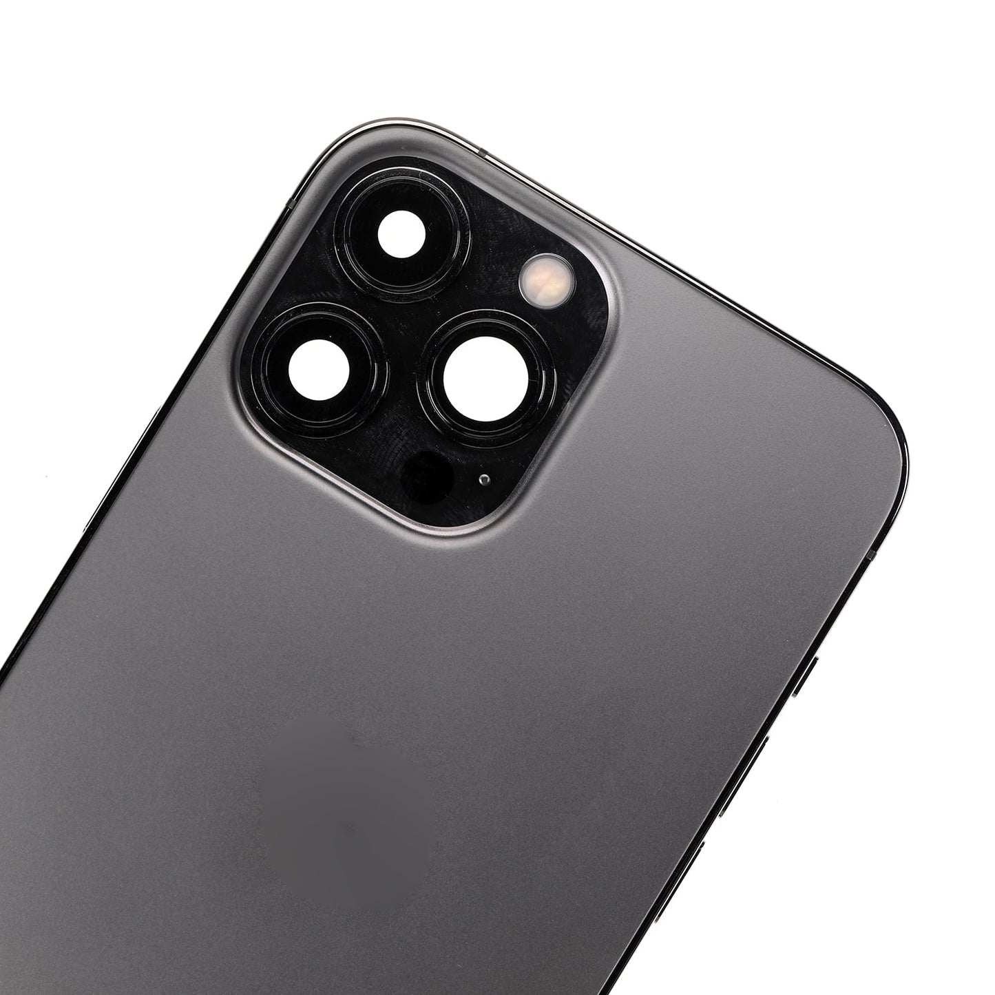 Back Housing W/ Small Parts For iPhone 13 Pro Max (US Version) (Used OEM Pull: Grade A) (Graphite)