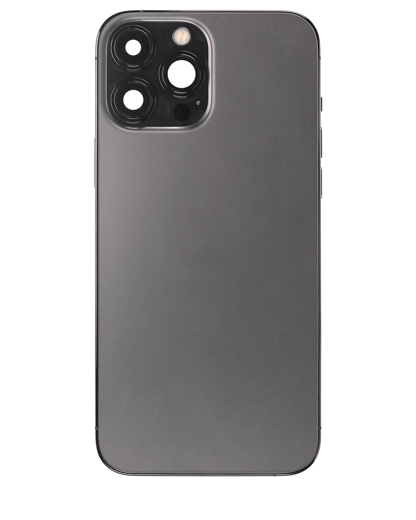 Back Housing W/ Small Parts For iPhone 13 Pro Max (US Version) (Used OEM Pull: Grade B) (Graphite)