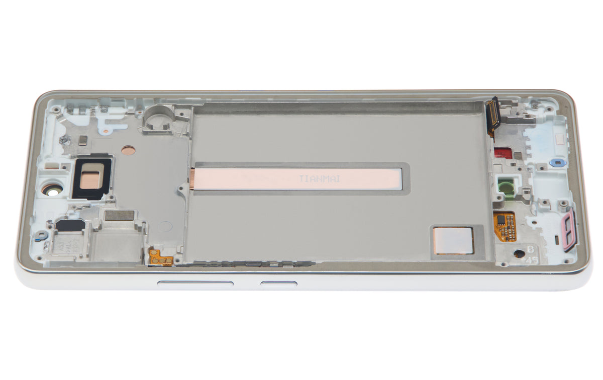 OLED Assembly With Frame For Samsung Galaxy A53 5G ( A536 / 2022) (Refurbished) (White) - product image 6