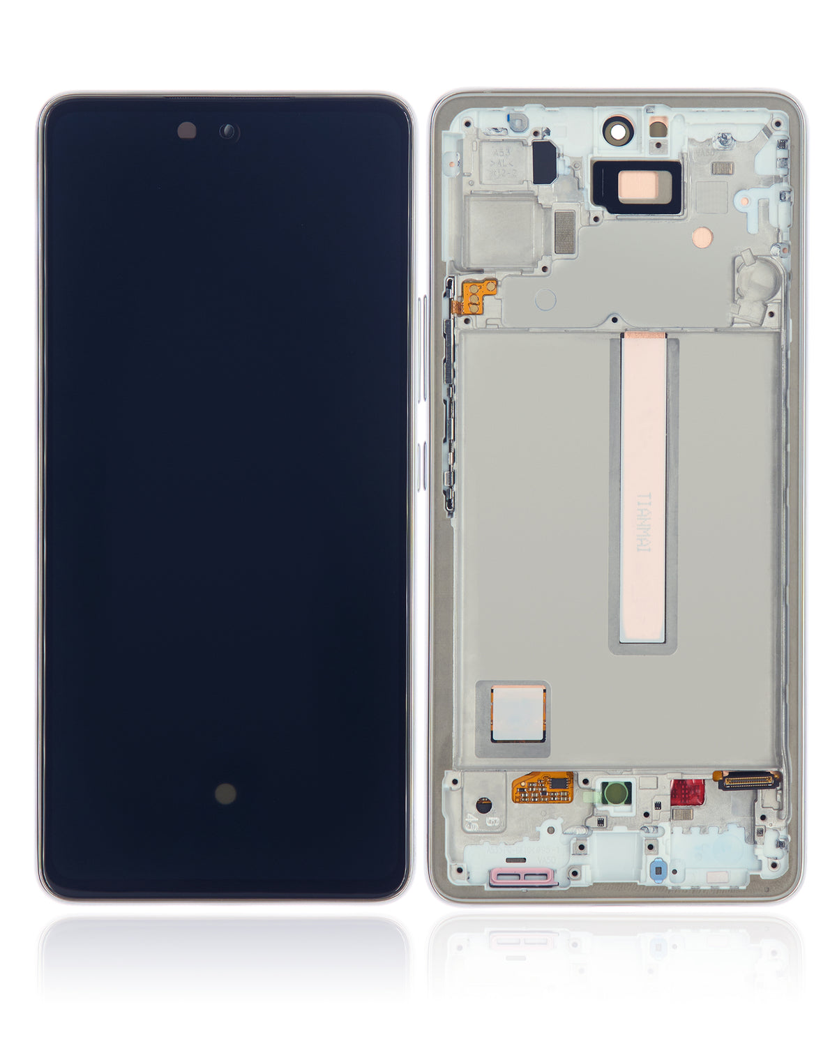 OLED Assembly With Frame For Samsung Galaxy A53 5G ( A536 / 2022) (Refurbished) (White) - product image 7